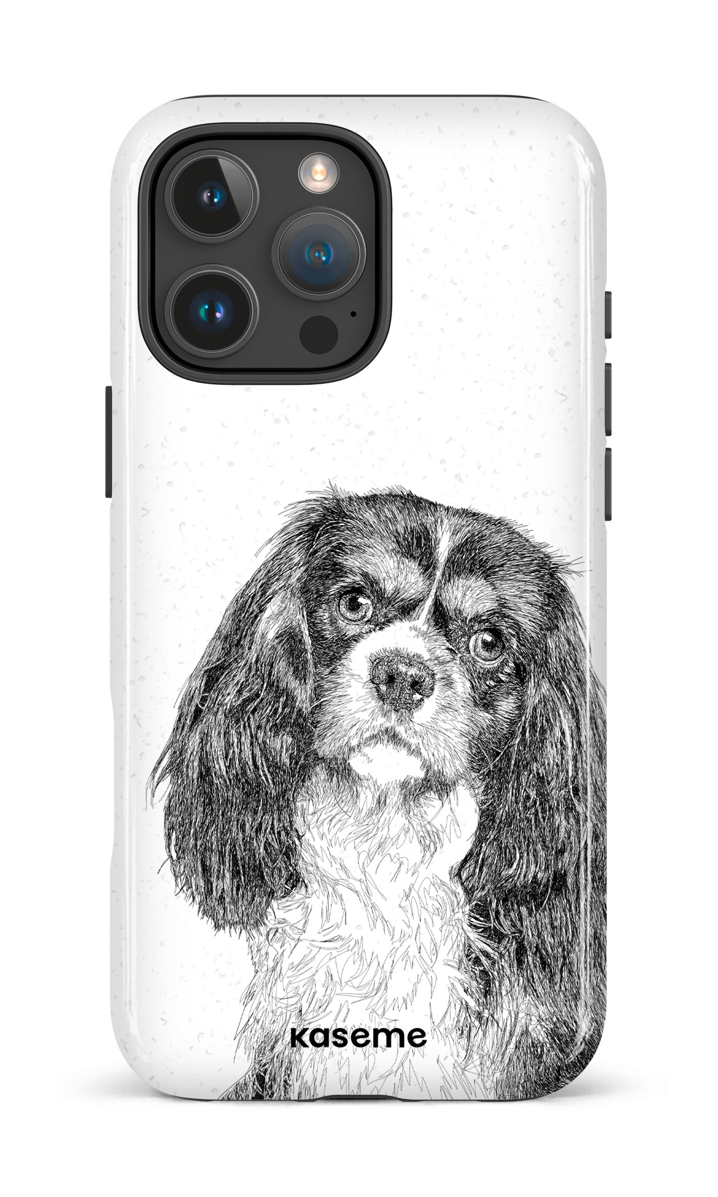 iPhone 16 Pro Max Impact Case Cavalier King Charles Spaniel -