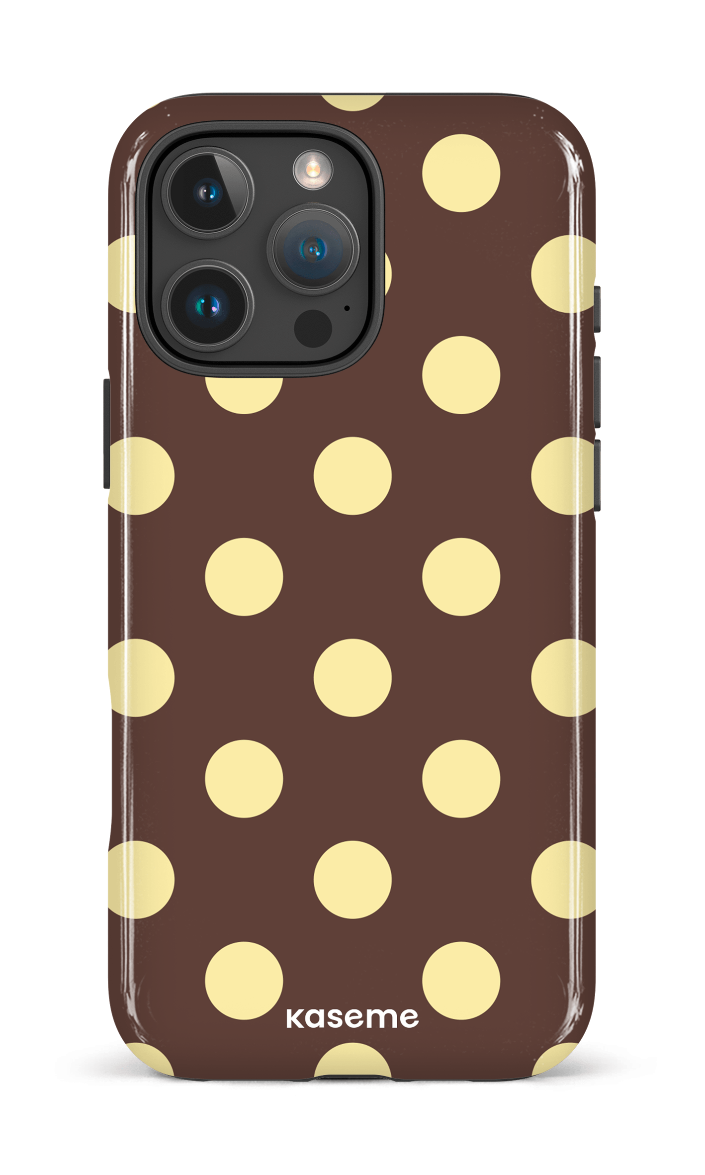 iPhone 16 Pro Max Impact Case Couture Brown -