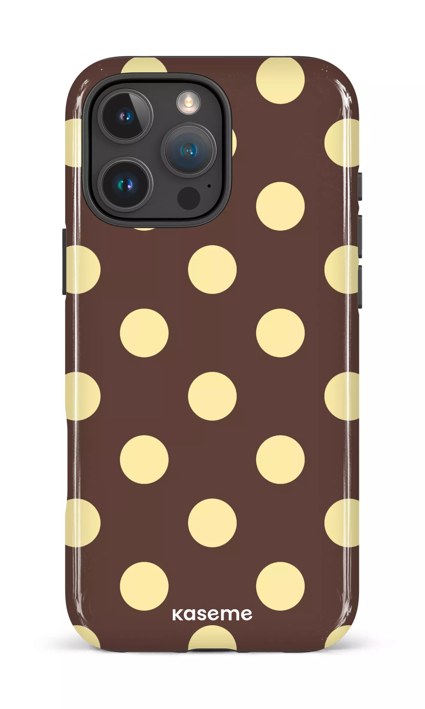 iPhone 16 Pro Max Impact Case Couture Brown -