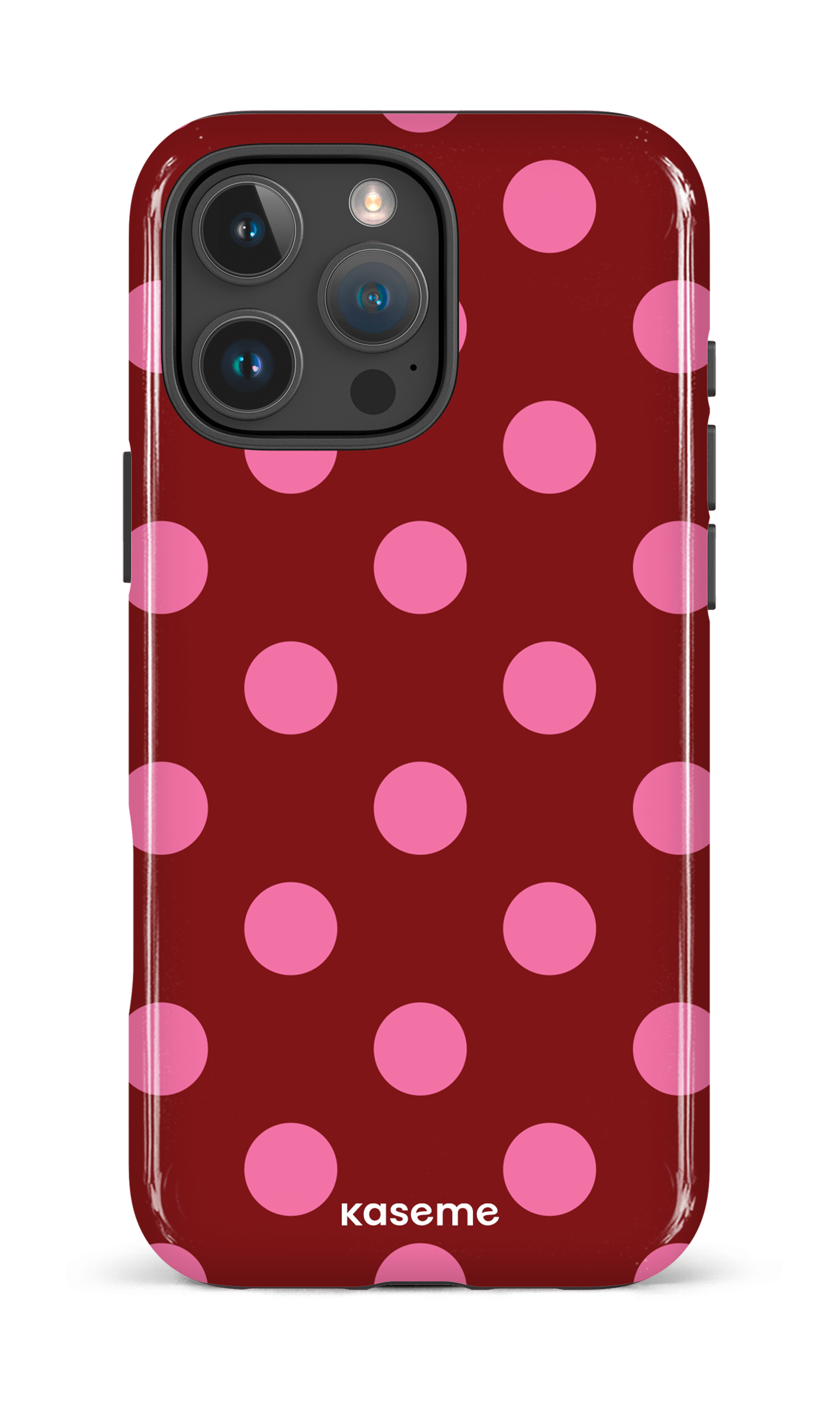 iPhone 16 Pro Max Impact Case Couture Red -