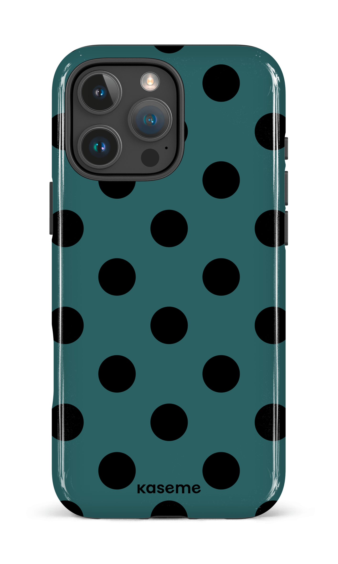 iPhone 16 Pro Max Impact Case Couture Teal -
