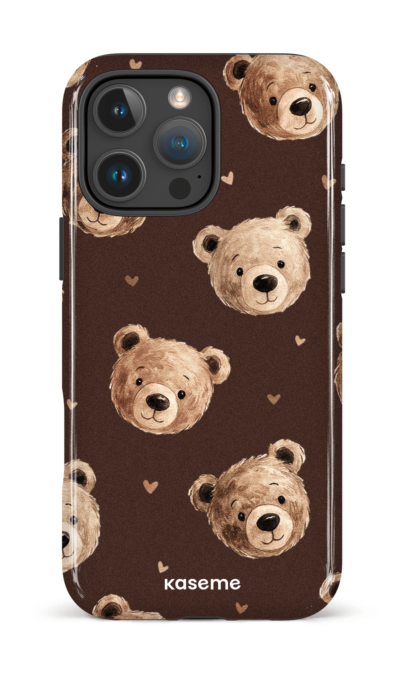 iPhone 16 Pro Max Impact Case Cubbie Brown -