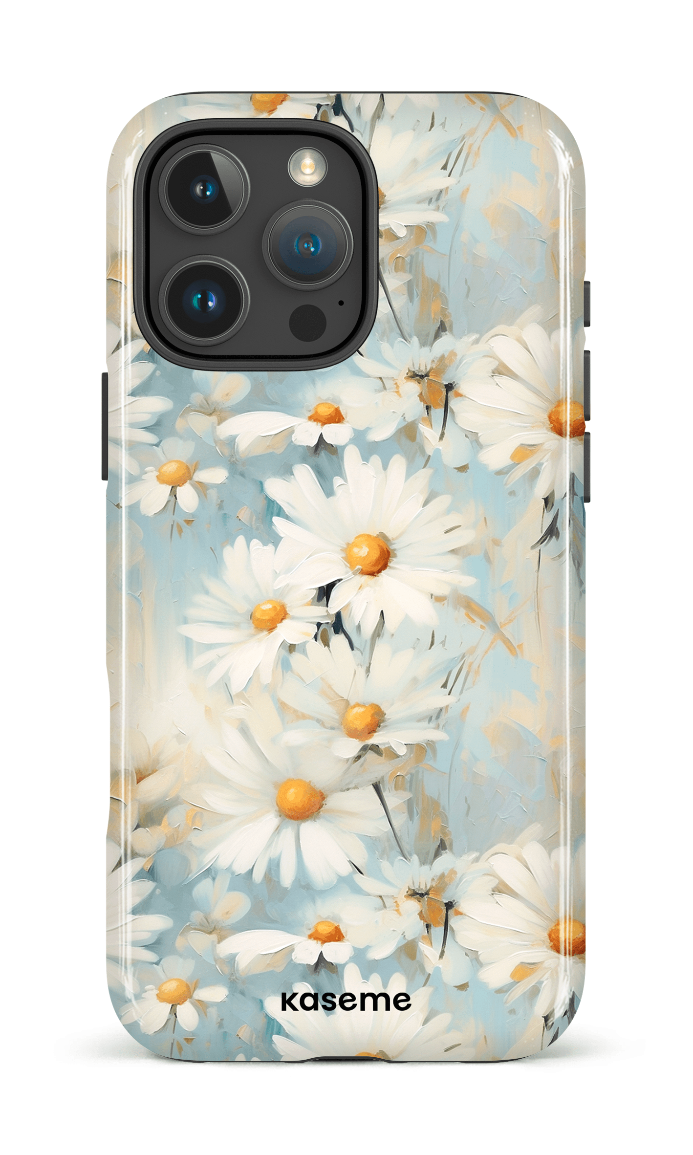iPhone 16 Pro Max Impact Case Dainty Daisy -