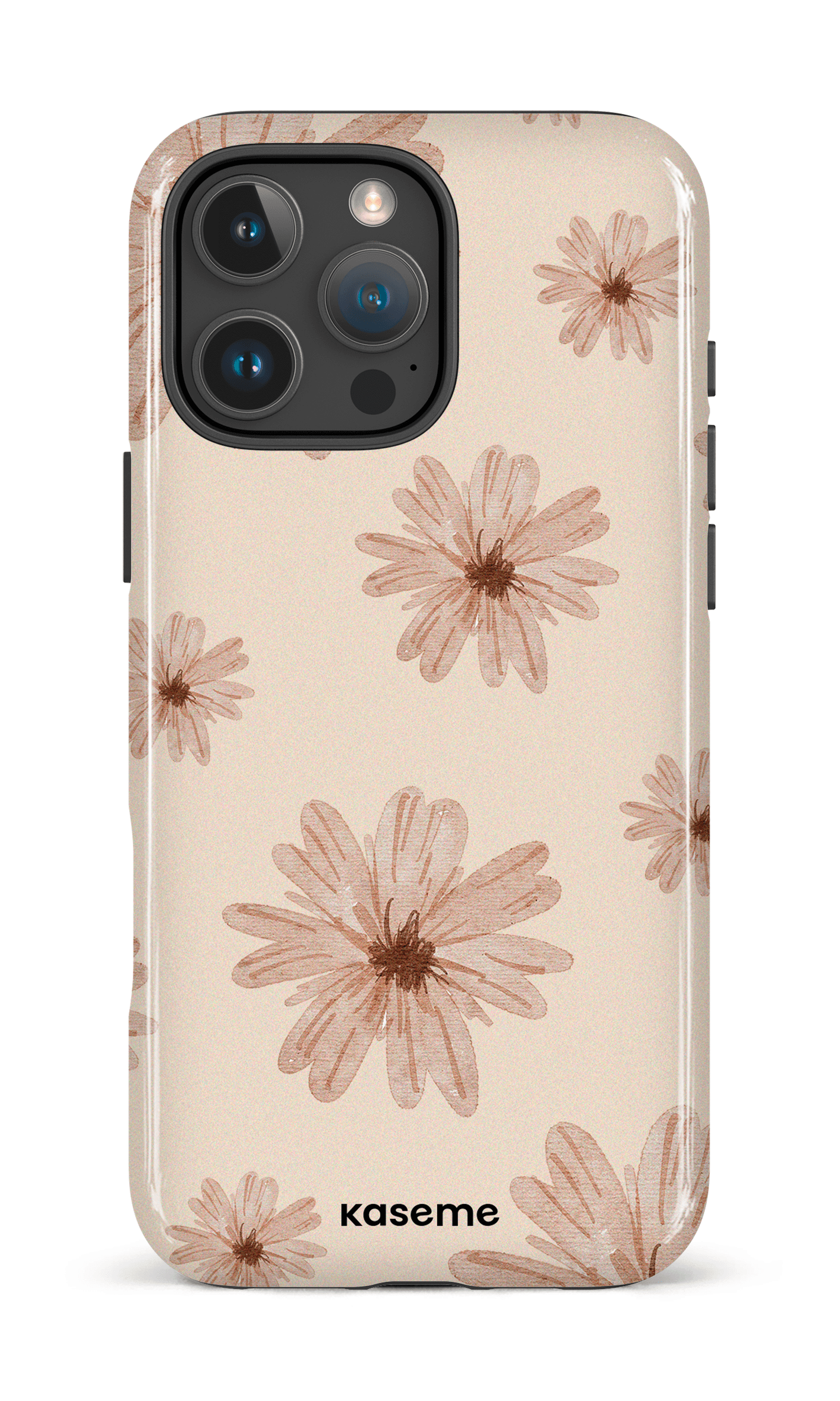 iPhone 16 Pro Max Impact Case Delicate Dreams Beige -