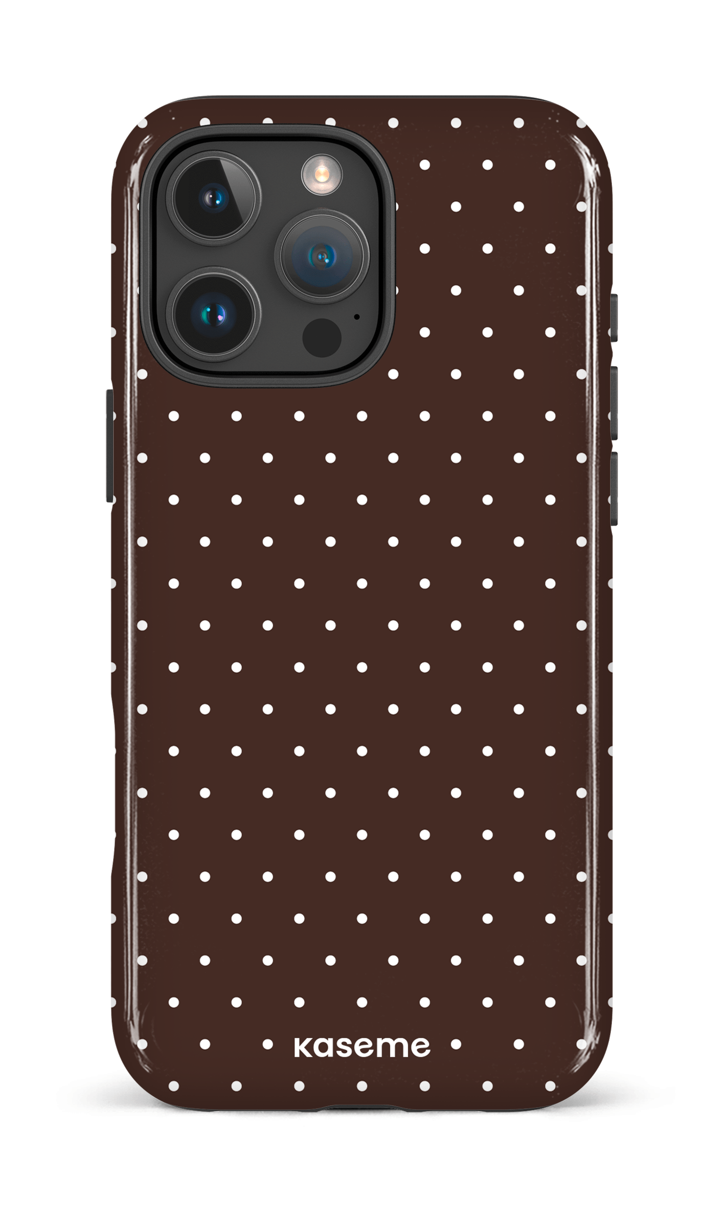 iPhone 16 Pro Max Impact Case Ditsy Brown -