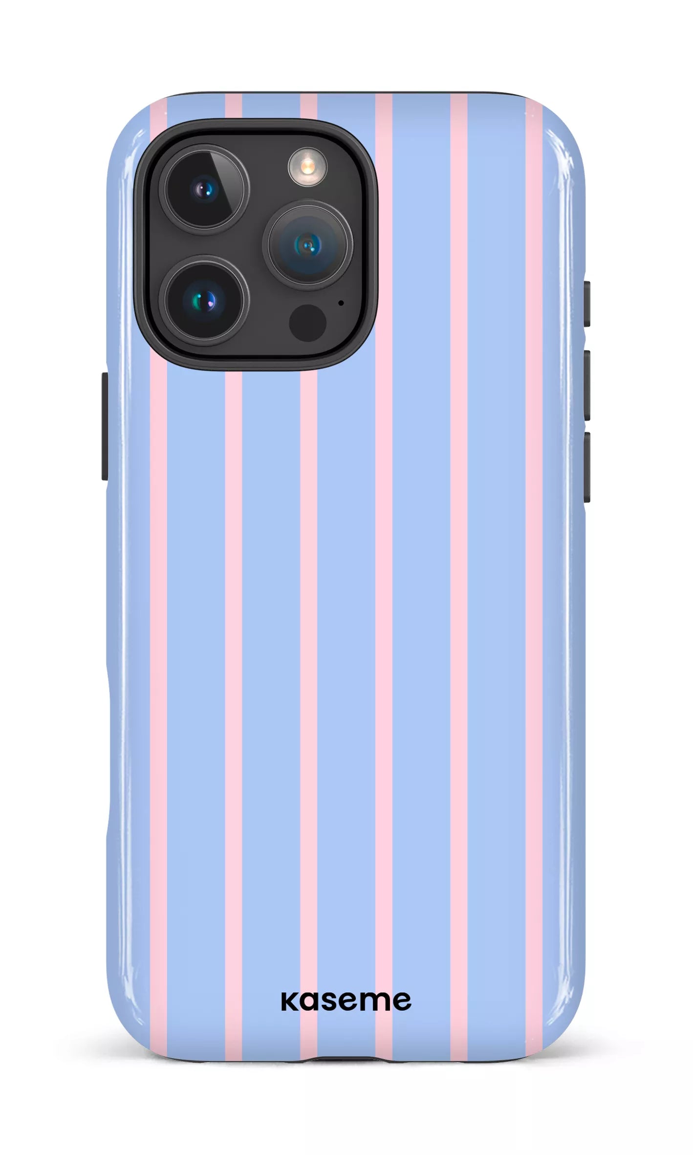 iPhone 16 Pro Max Impact Case Dolce Striscia Blue -