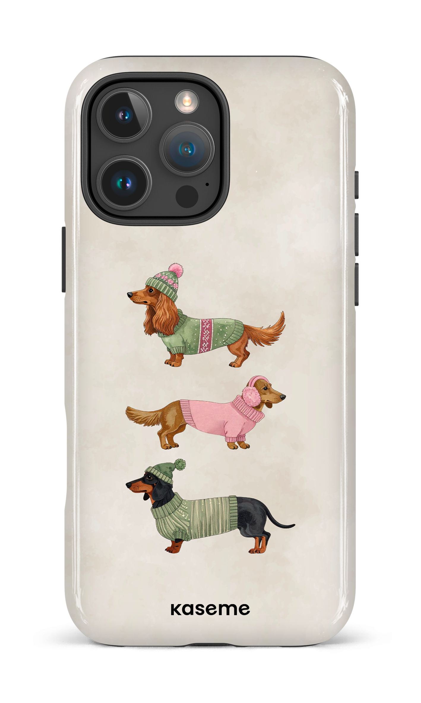 iPhone 16 Pro Max Impact Case Doxies Club -
