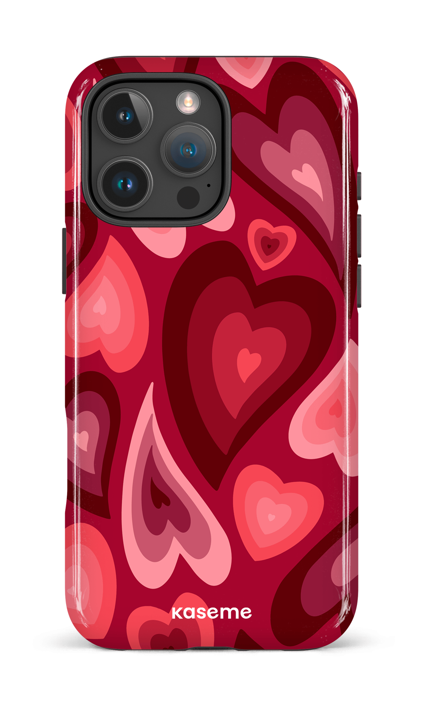 iPhone 16 Pro Max Impact Case Dulce red -