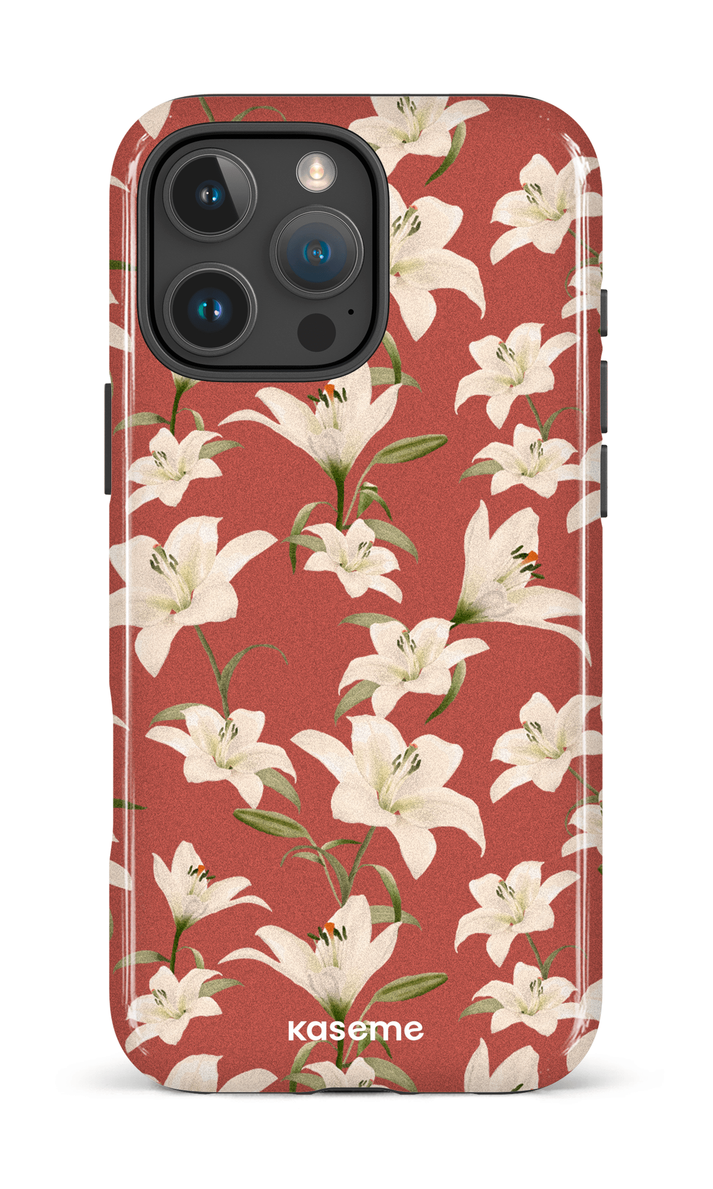 iPhone 16 Pro Max Impact Case Eleanor Red -