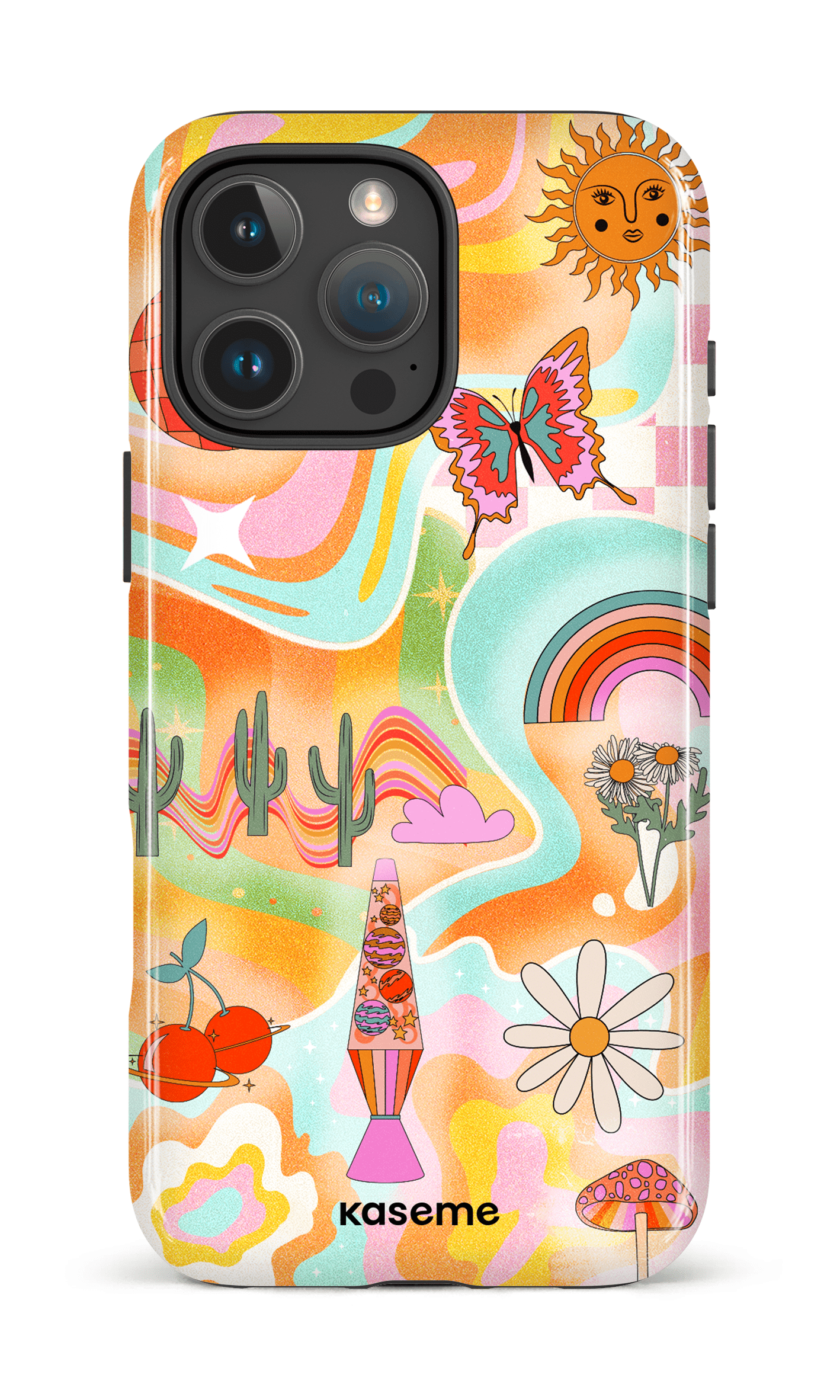 iPhone 16 Pro Max Impact Case Electric Dream -