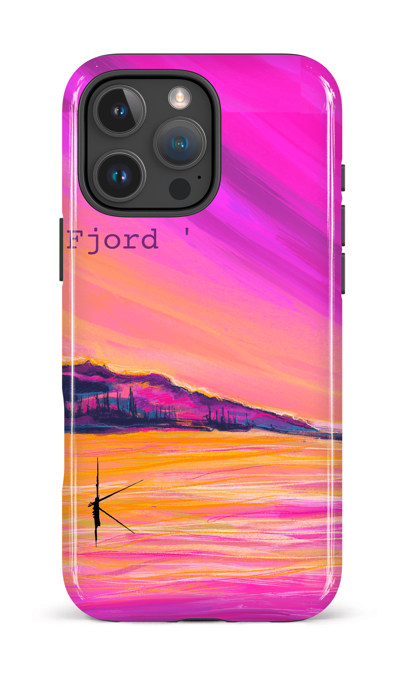 iPhone 16 Pro Max Impact Case Fjord par Kristine Girard -