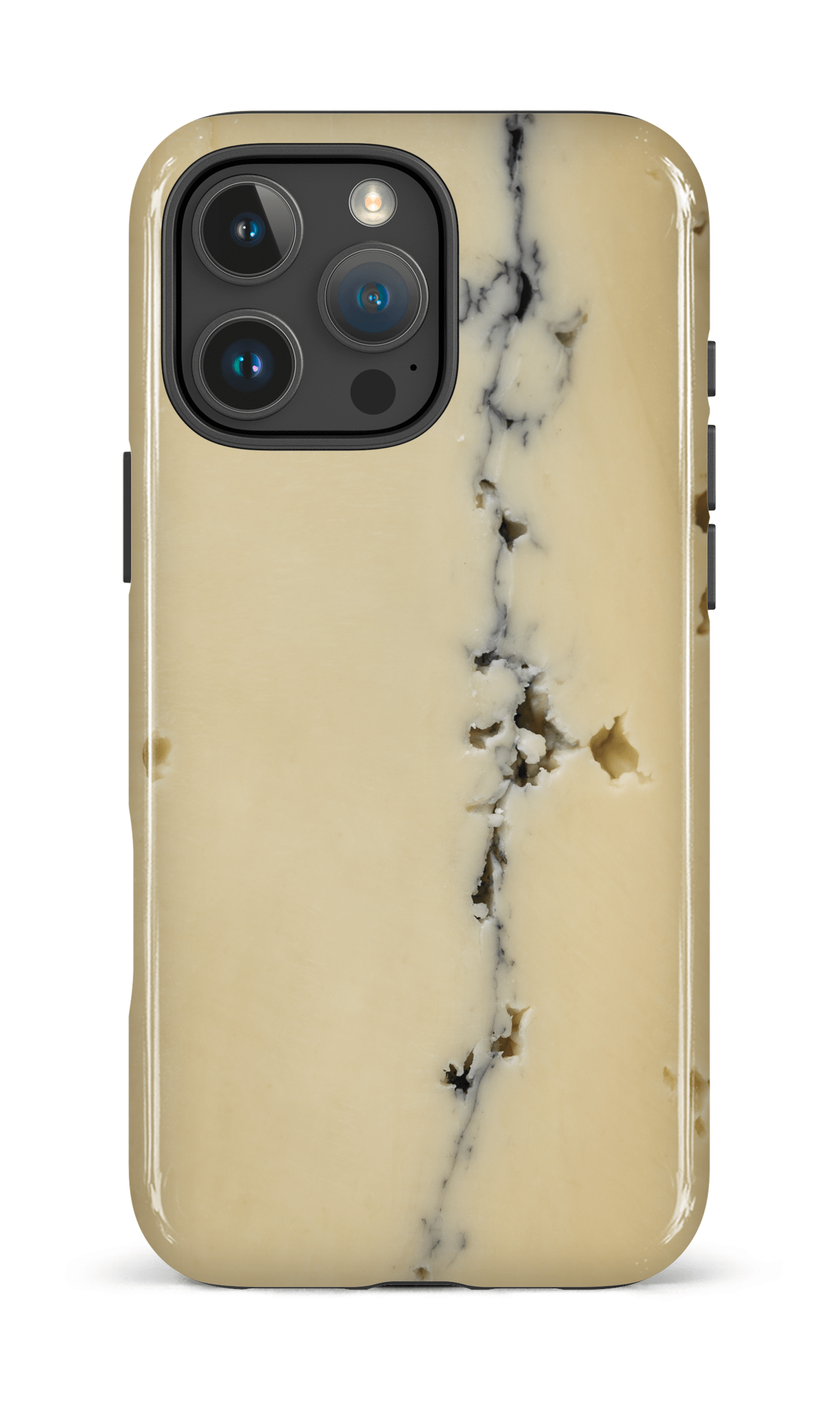 iPhone 16 Pro Max Impact Case Fromage Cendré -