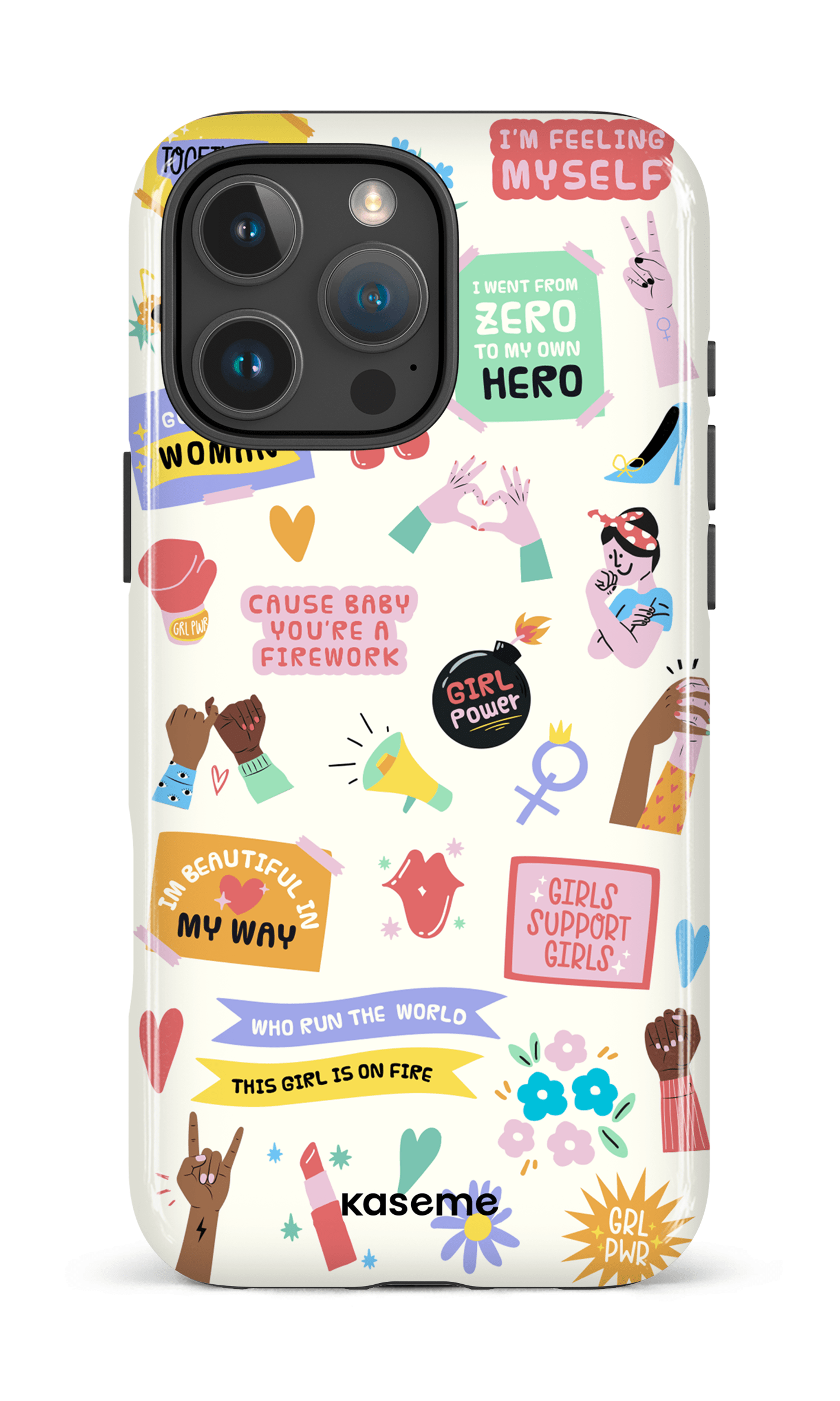 iPhone 16 Pro Max Impact Case Girl Boss -