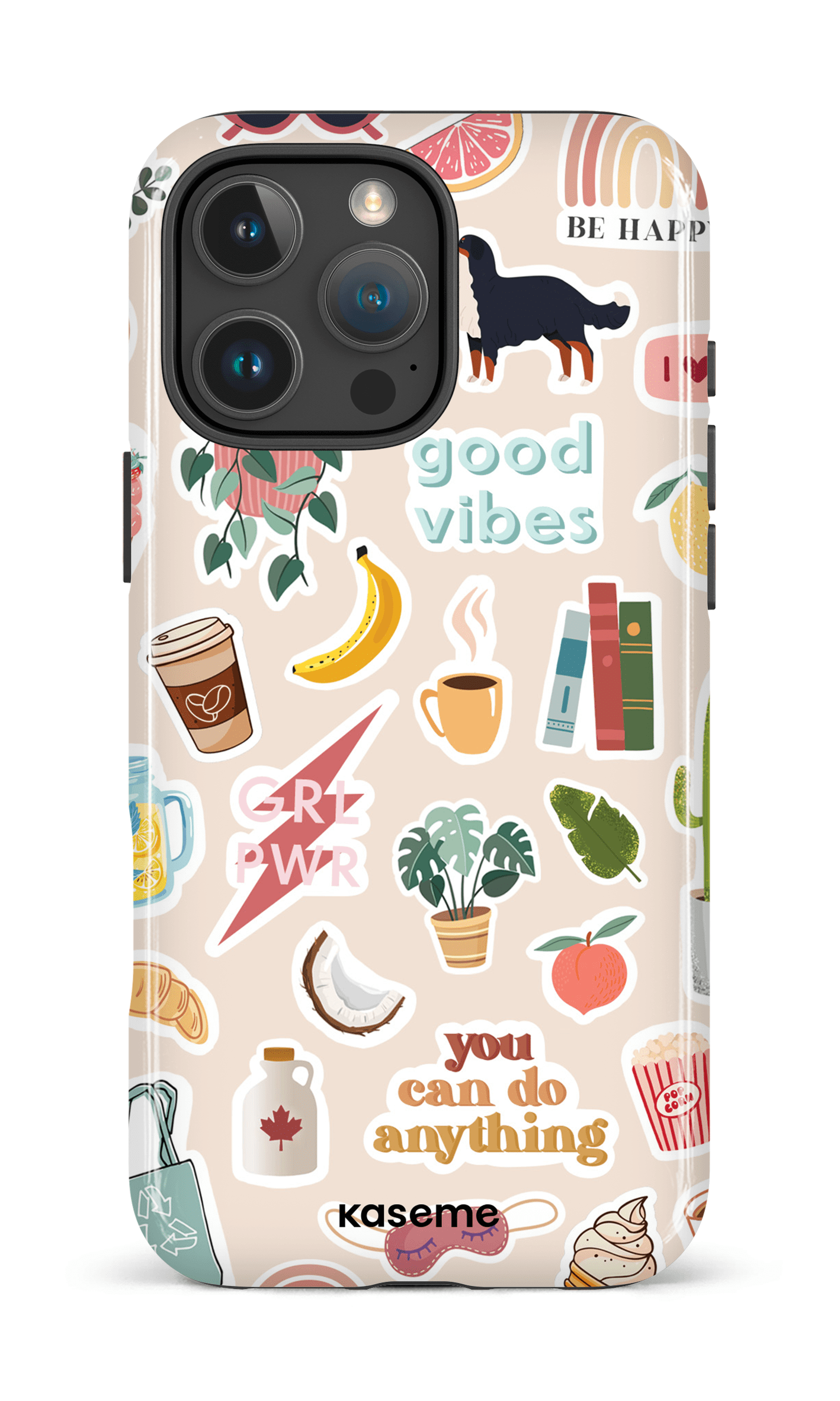 iPhone 16 Pro Max Impact Case Good vibes -
