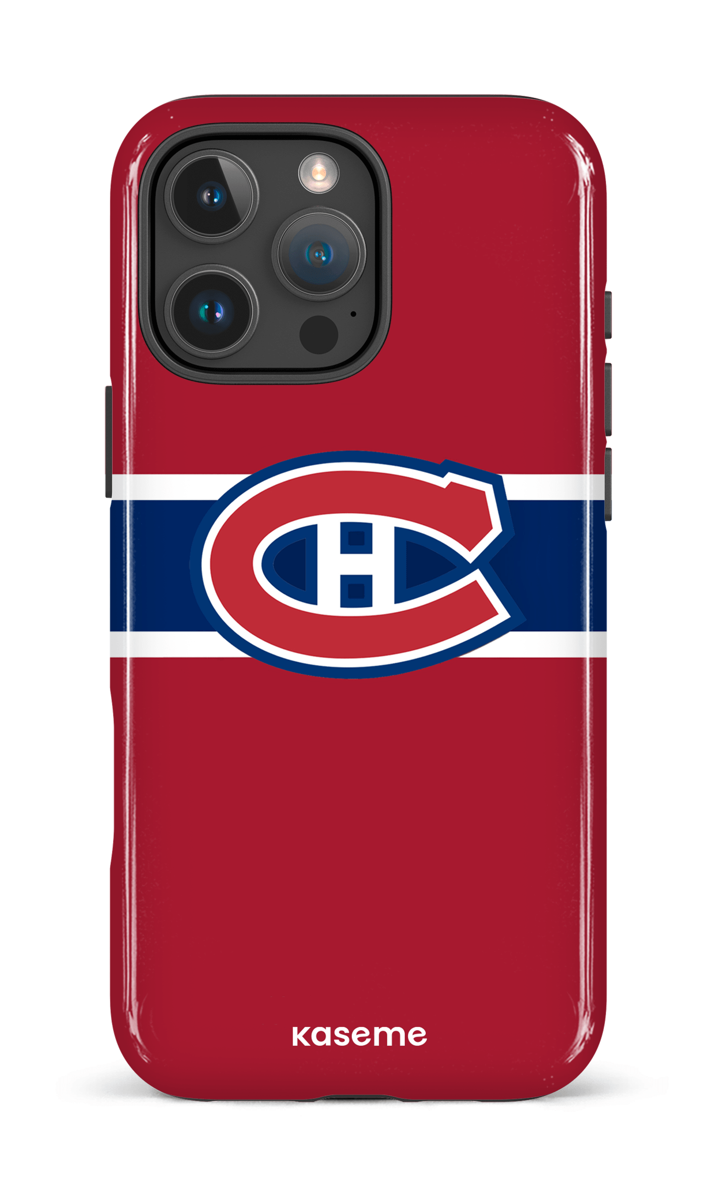 iPhone 16 Pro Max Impact Case Habs Jersey -