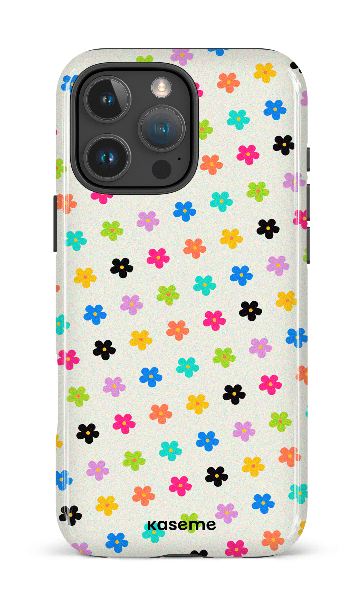 iPhone 16 Pro Max Impact Case Joyful Flowers -
