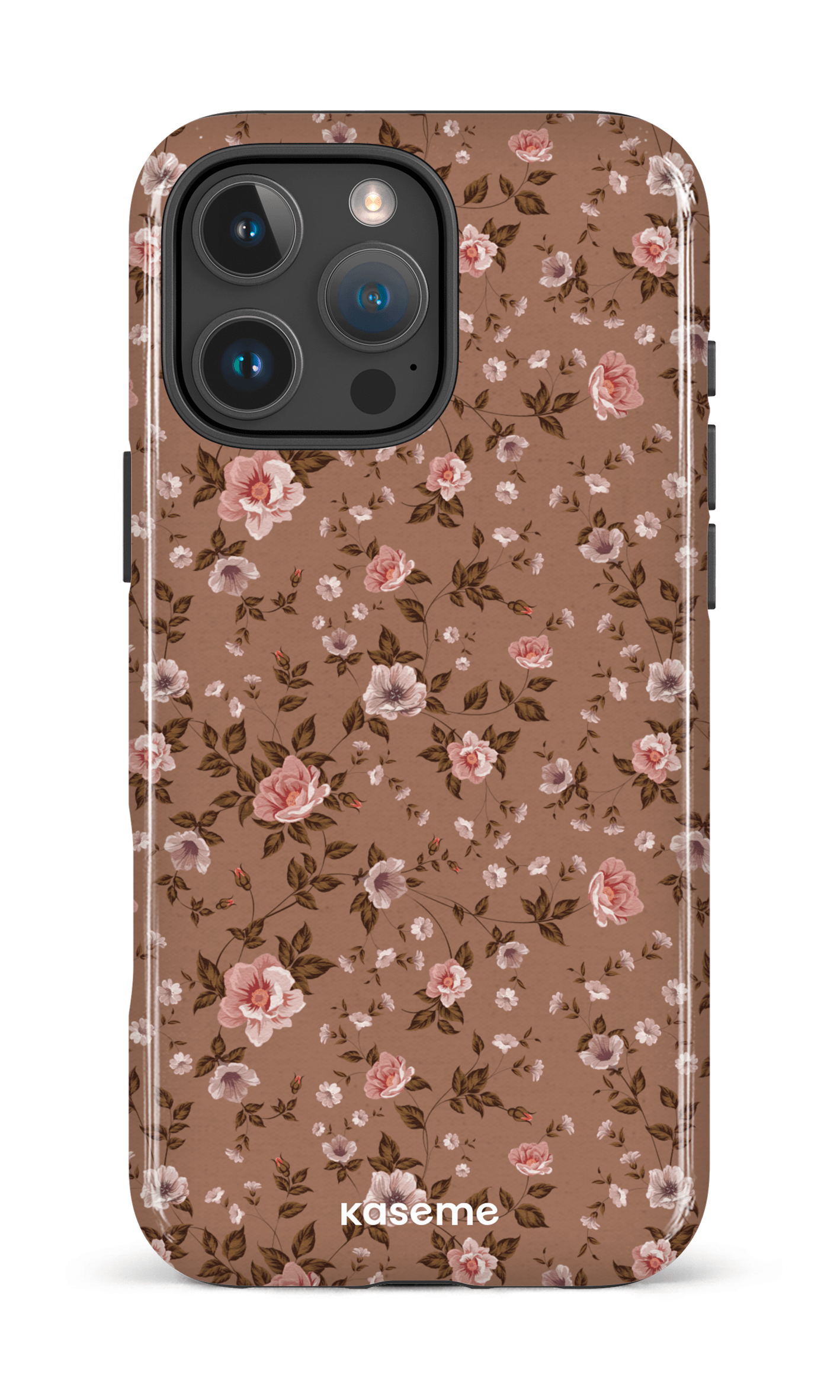 iPhone 16 Pro Max Impact Case La vie en rose Mocha -