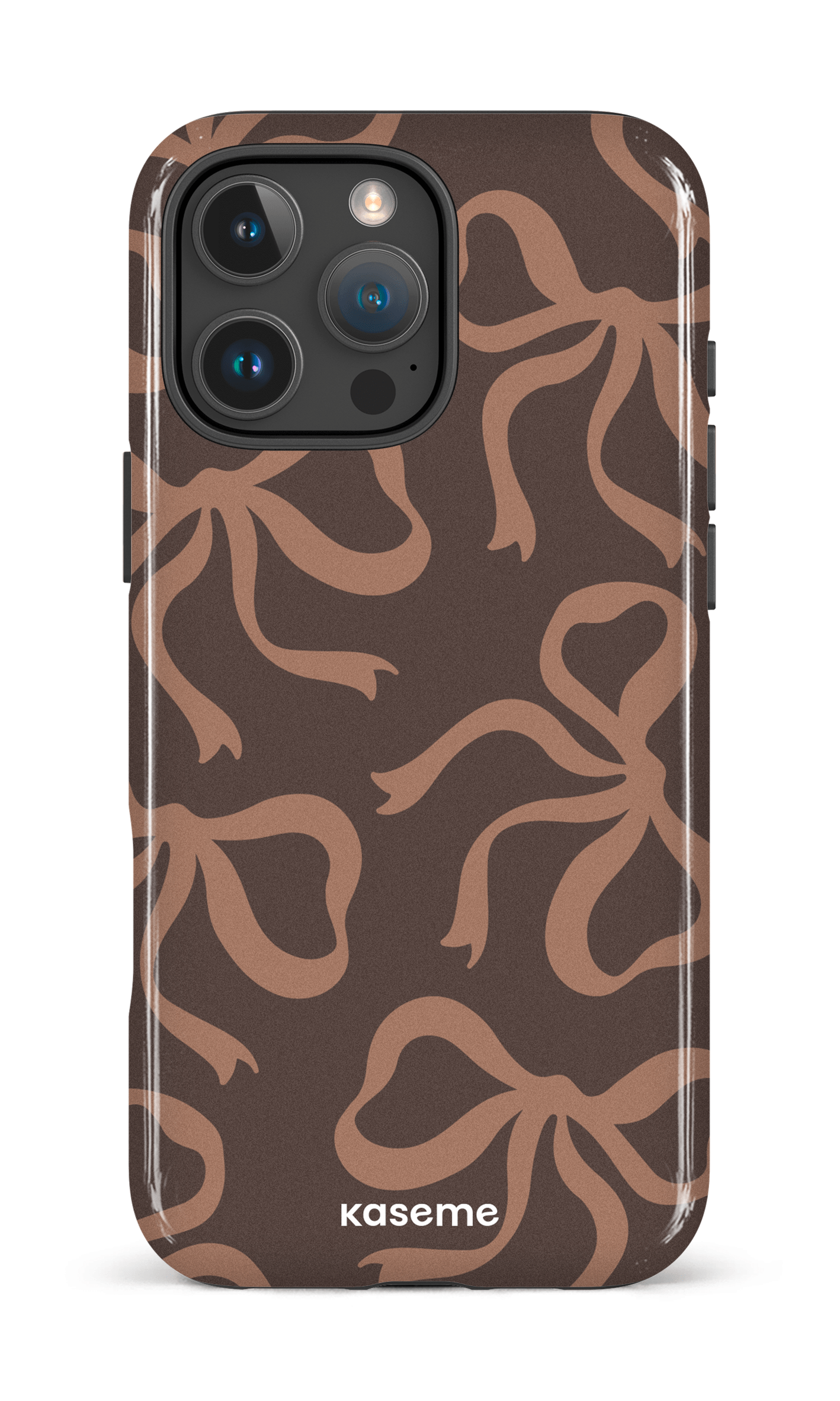 iPhone 16 Pro Max Impact Case Lace Mocha -