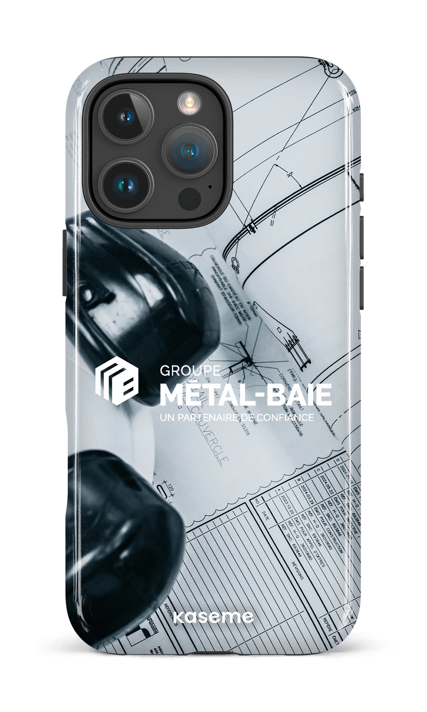 iPhone 16 Pro Max Impact Case Le plan par Métal-Baie -
