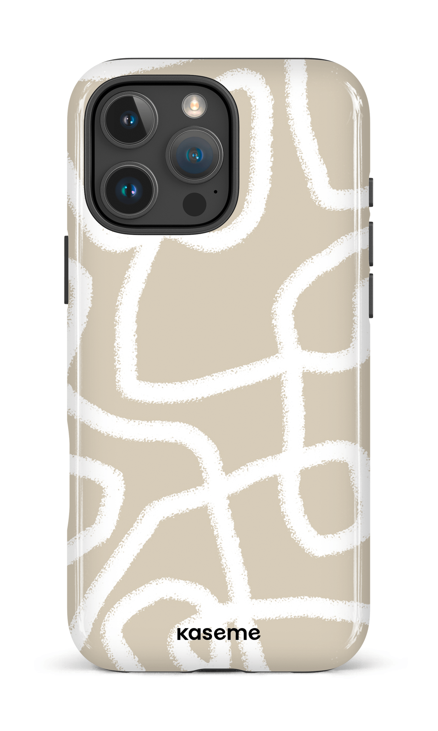 iPhone 16 Pro Max Impact Case Lifeline Beige -
