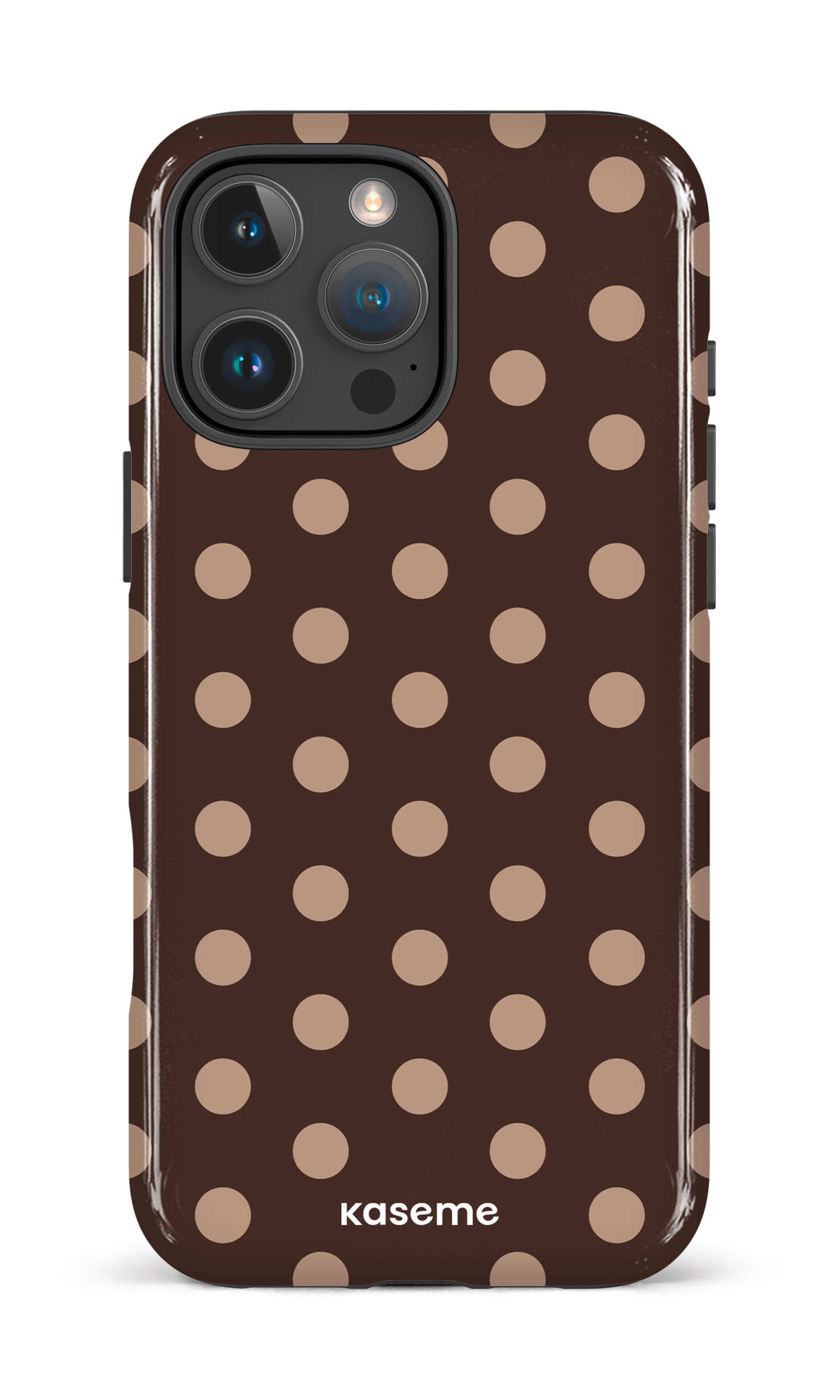 iPhone 16 Pro Max Impact Case Loopie Brown -