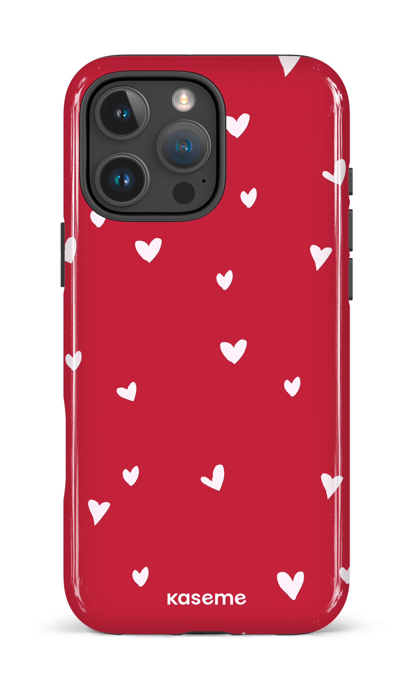 iPhone 16 Pro Max Impact Case Lovely red -