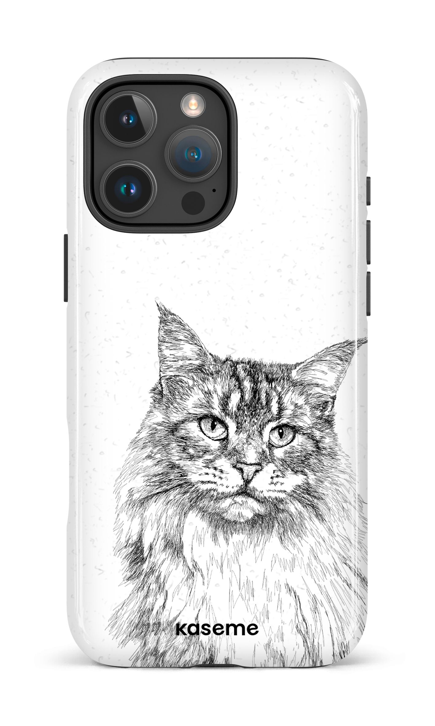 iPhone 16 Pro Max Impact Case Maine Coon -