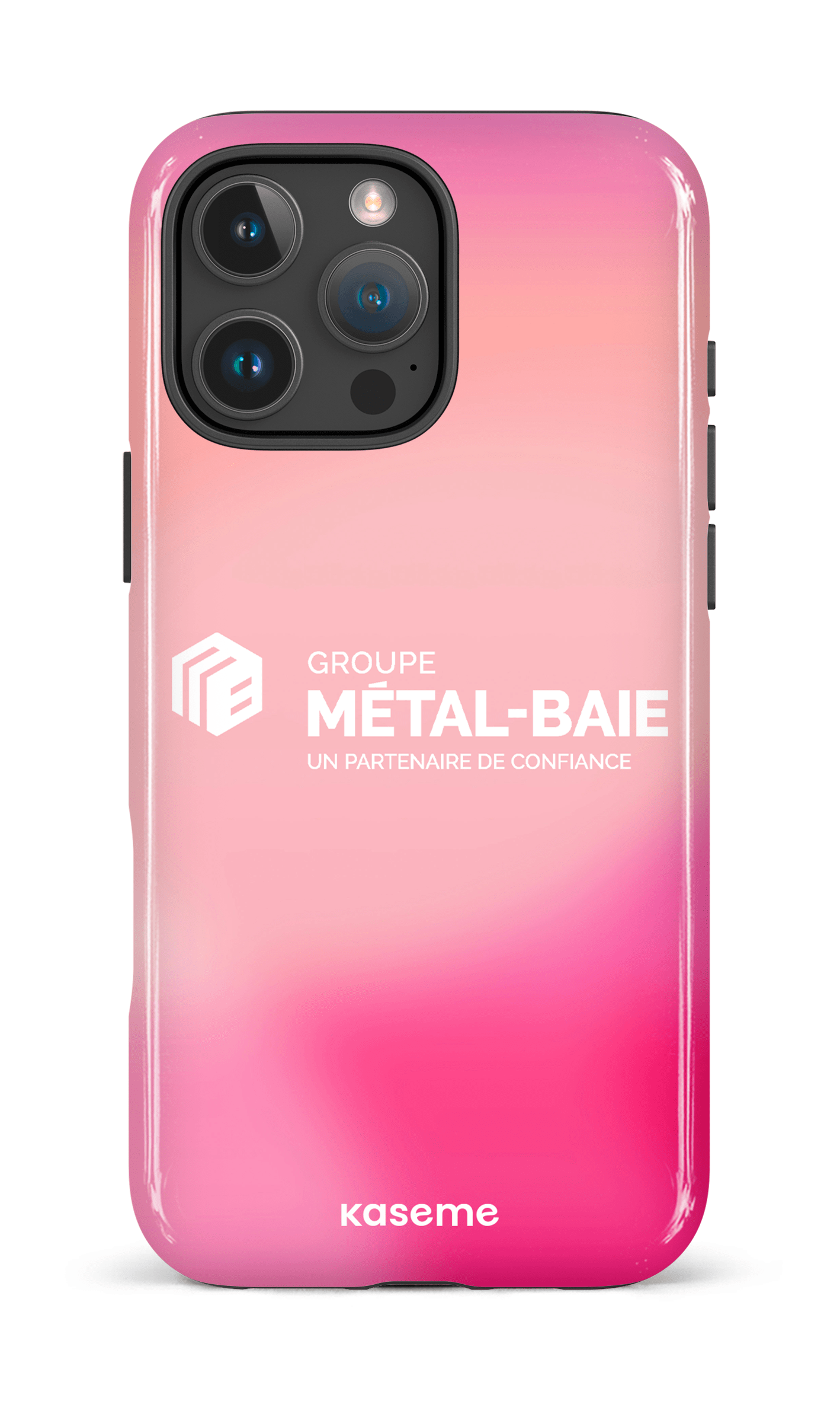 iPhone 16 Pro Max Impact Case Métal-Baie Tie-Dye -