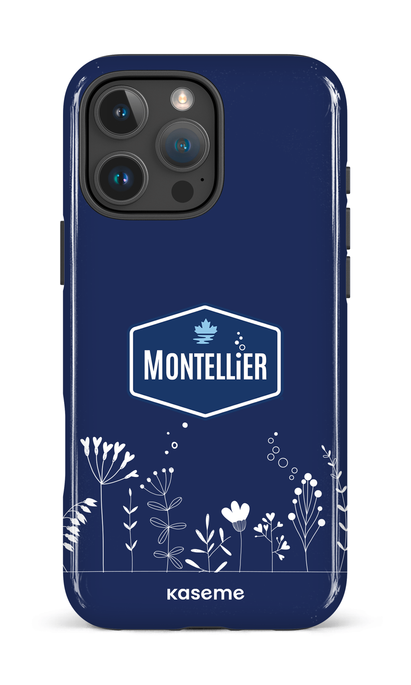 iPhone 16 Pro Max Impact Case Montellier Fleurs -