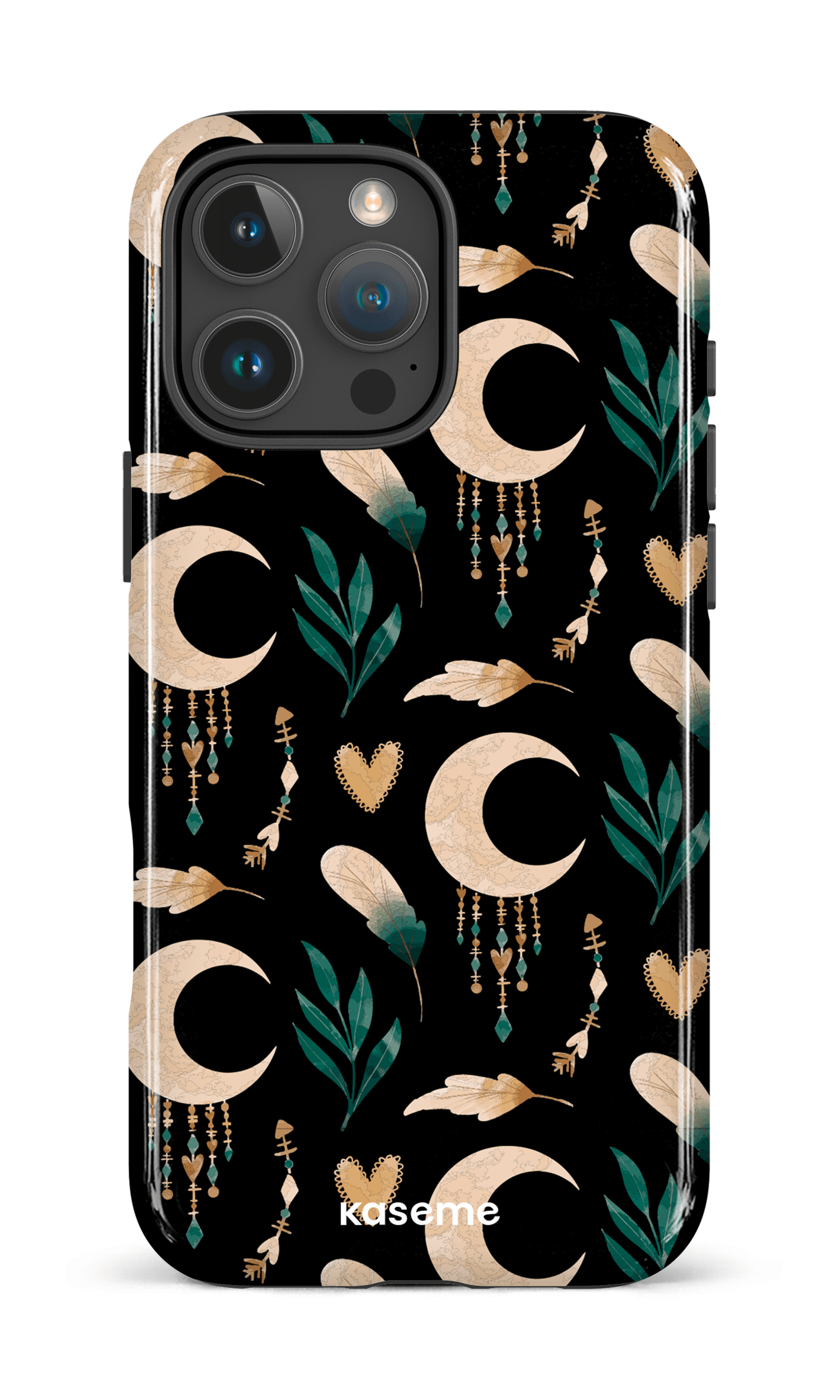 iPhone 16 Pro Max Impact Case Moonlight black -