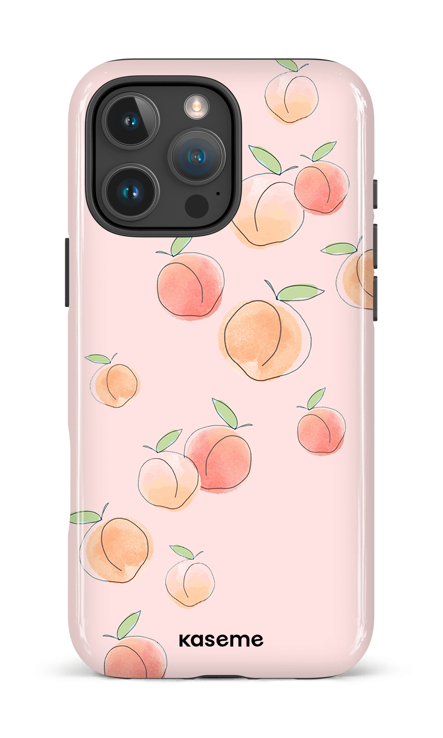 iPhone 16 Pro Max Impact Case Peachy pink -