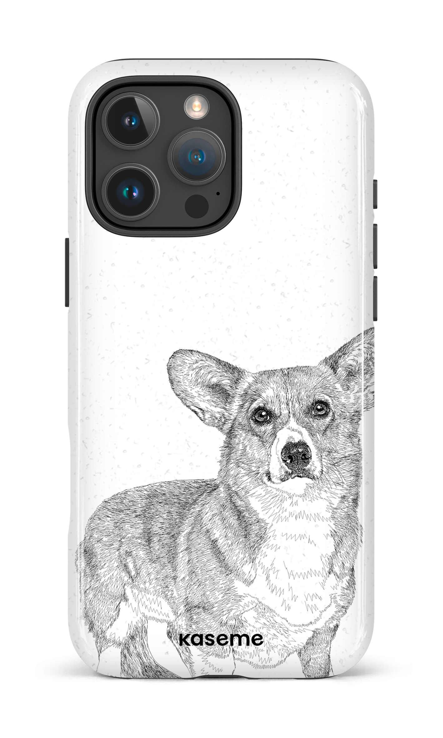 iPhone 16 Pro Max Impact Case Pembroke Welsh Corgi -