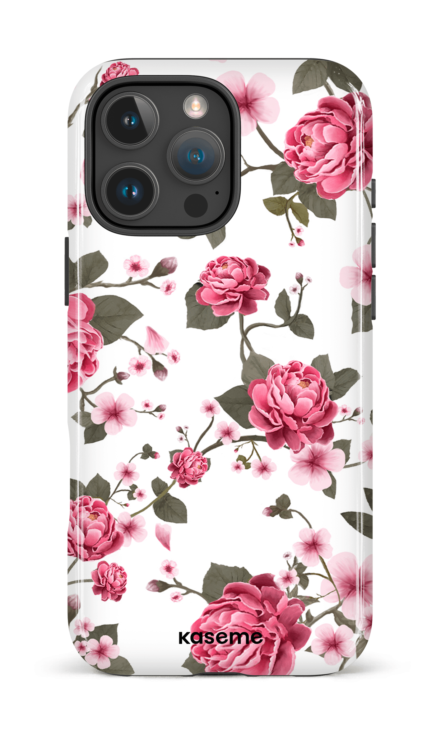 iPhone 16 Pro Max Impact Case Peony Garden -