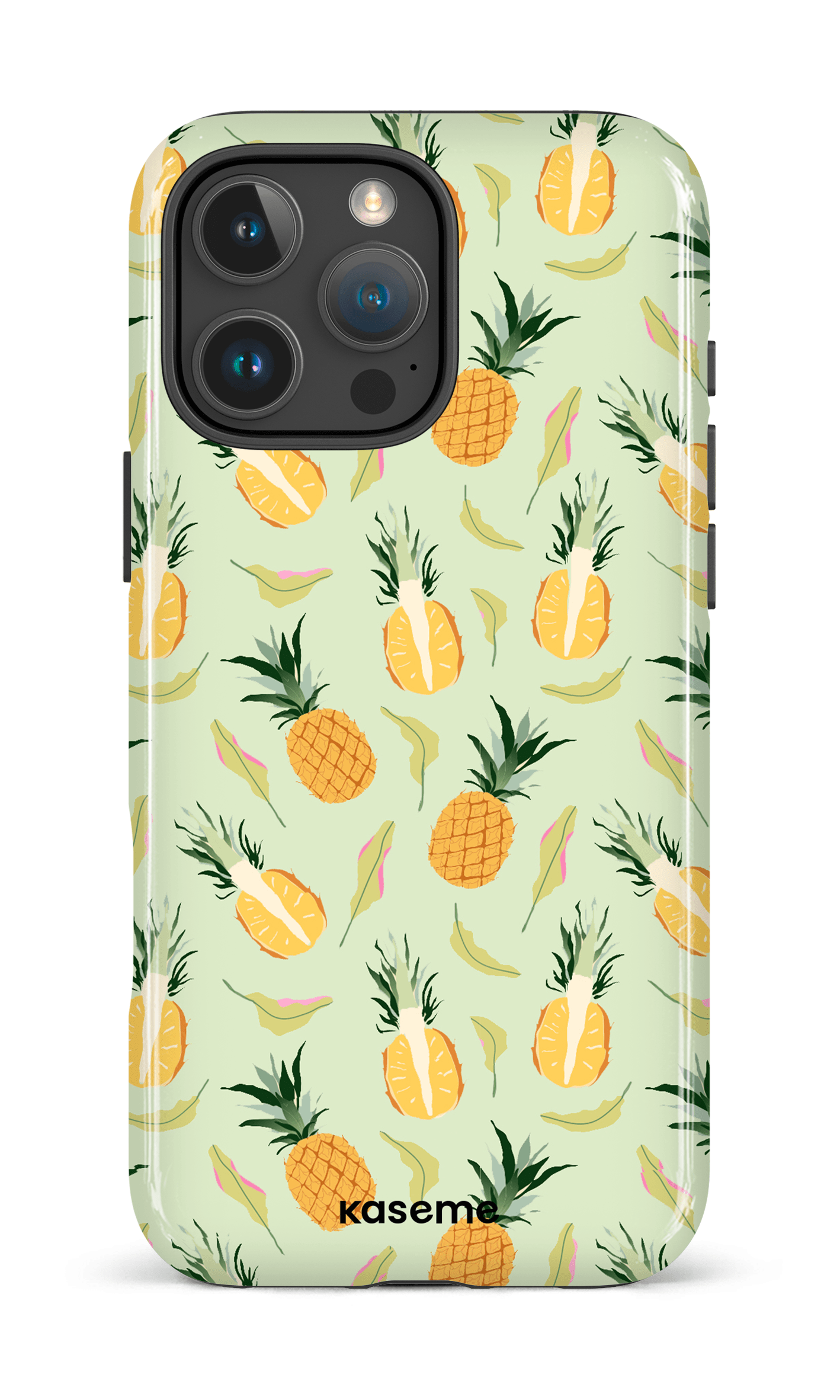 iPhone 16 Pro Max Impact Case Pina Colada green -