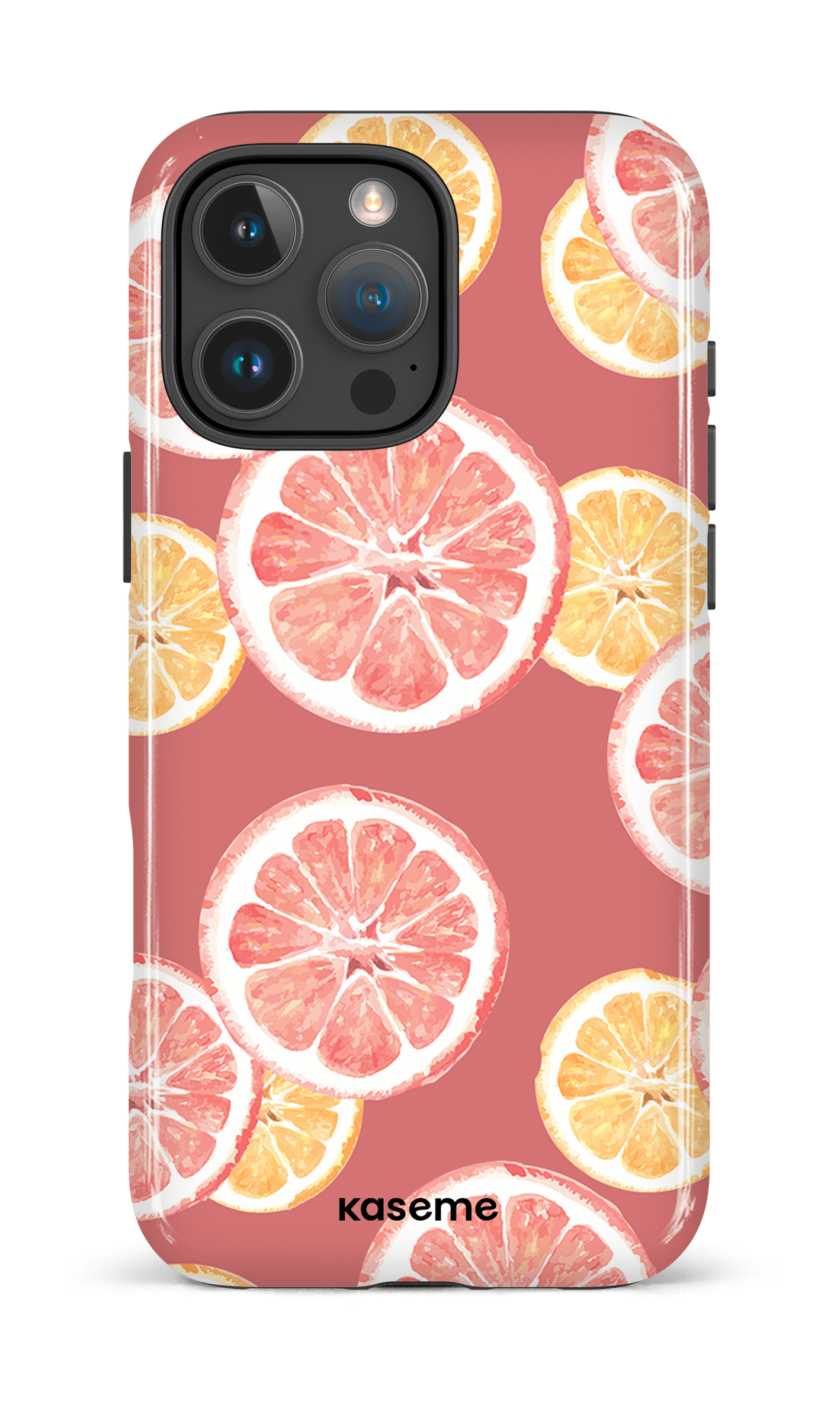 iPhone 16 Pro Max Impact Case Pink lemonade raspberry -