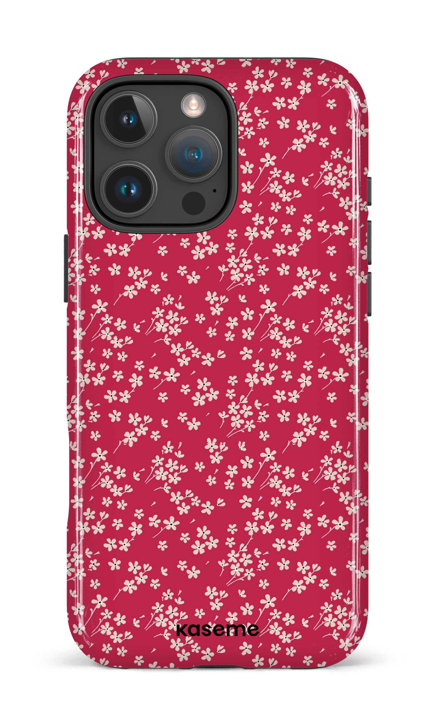 iPhone 16 Pro Max Impact Case Posy magenta -