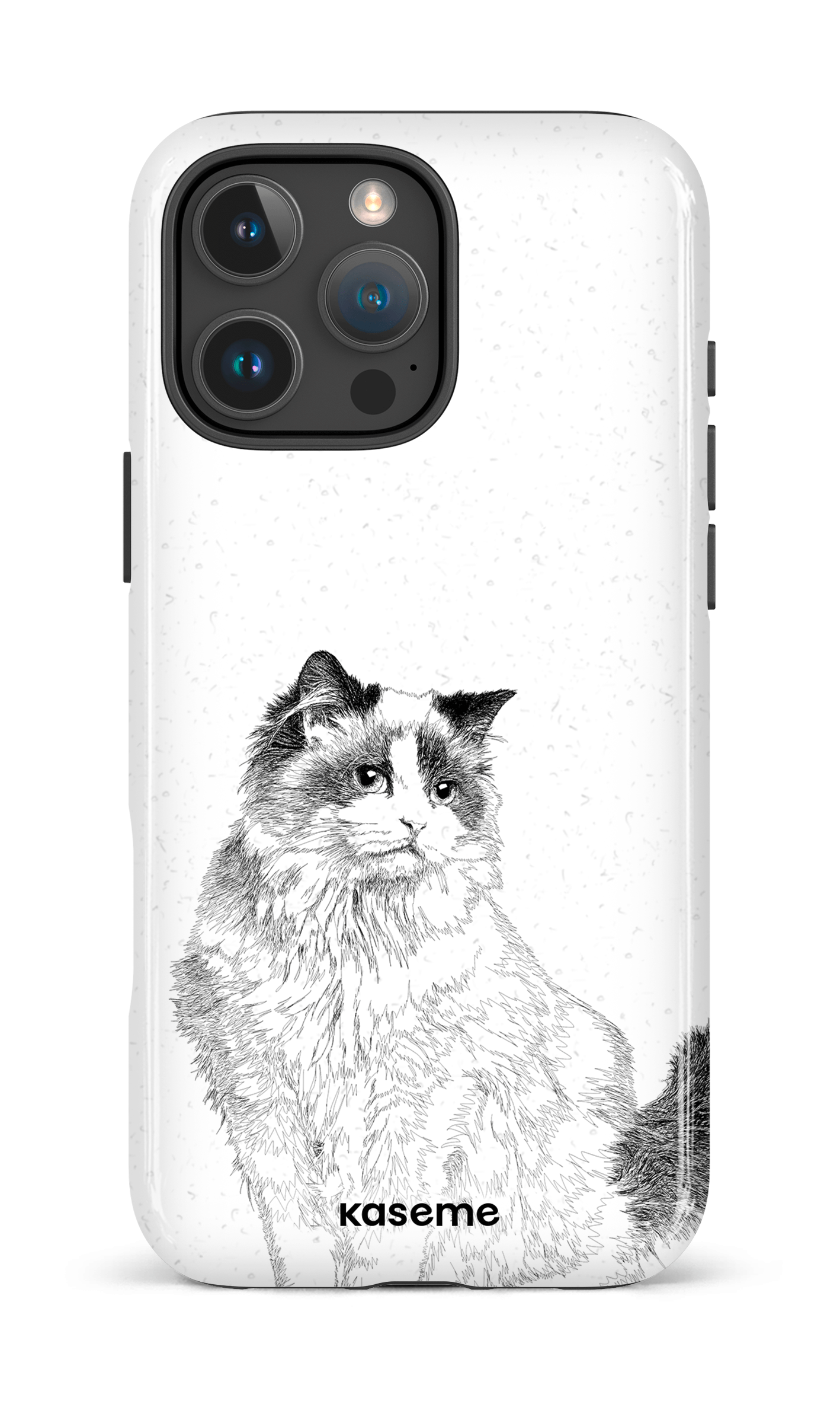 iPhone 16 Pro Max Impact Case Ragdoll -