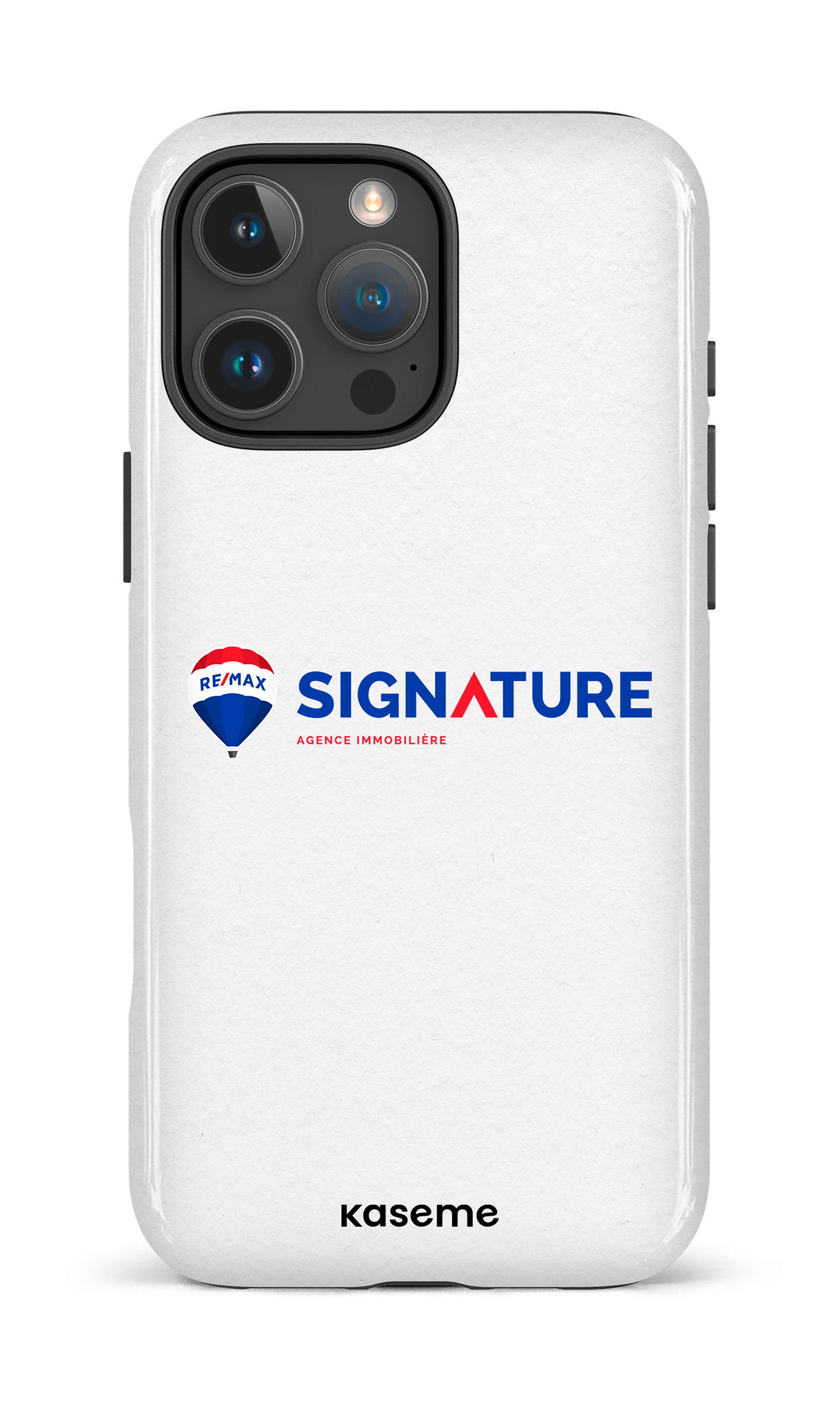 iPhone 16 Pro Max Impact Case Remax Signature Blanc -