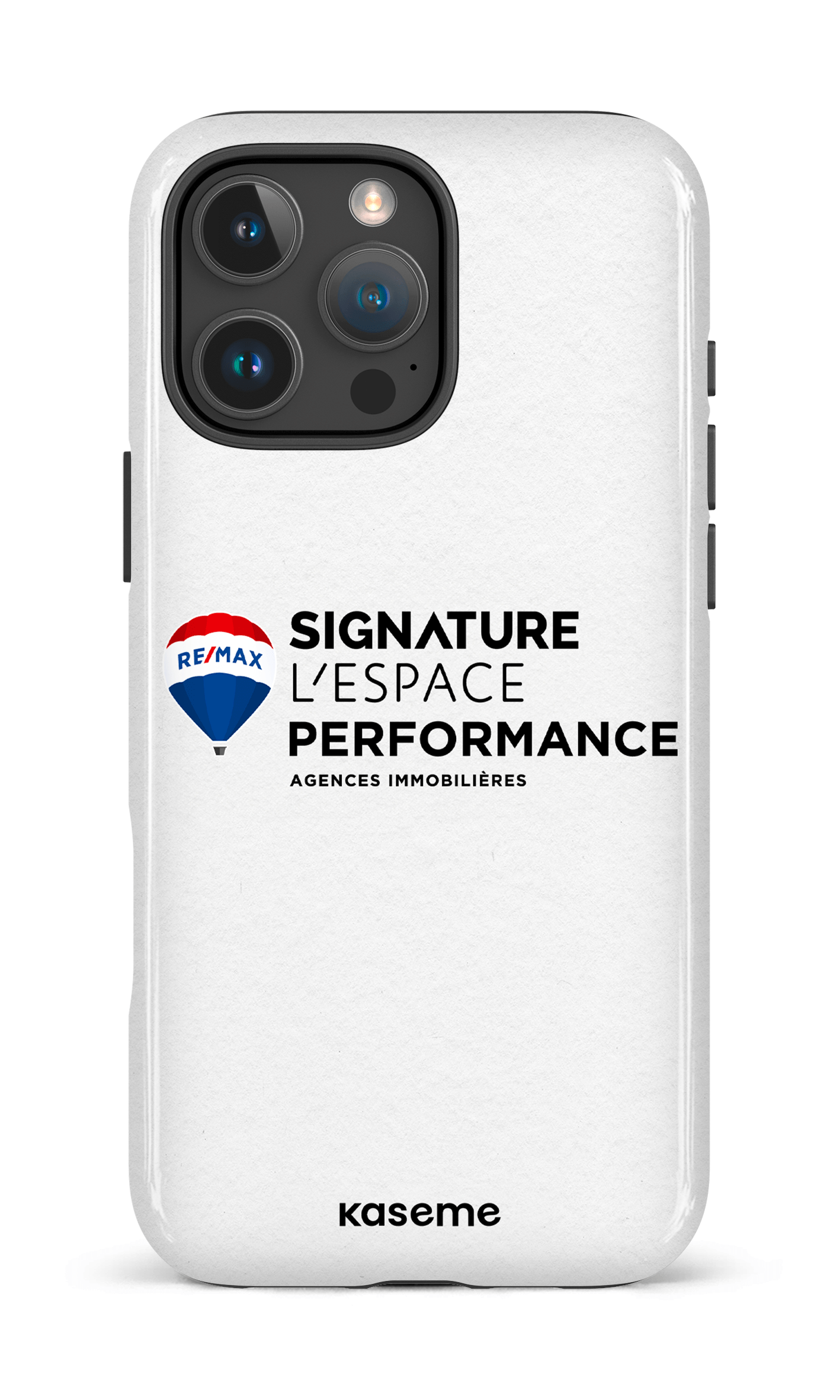 iPhone 16 Pro Max Impact Case Remax Signature L'Espace & Performance Blanc -