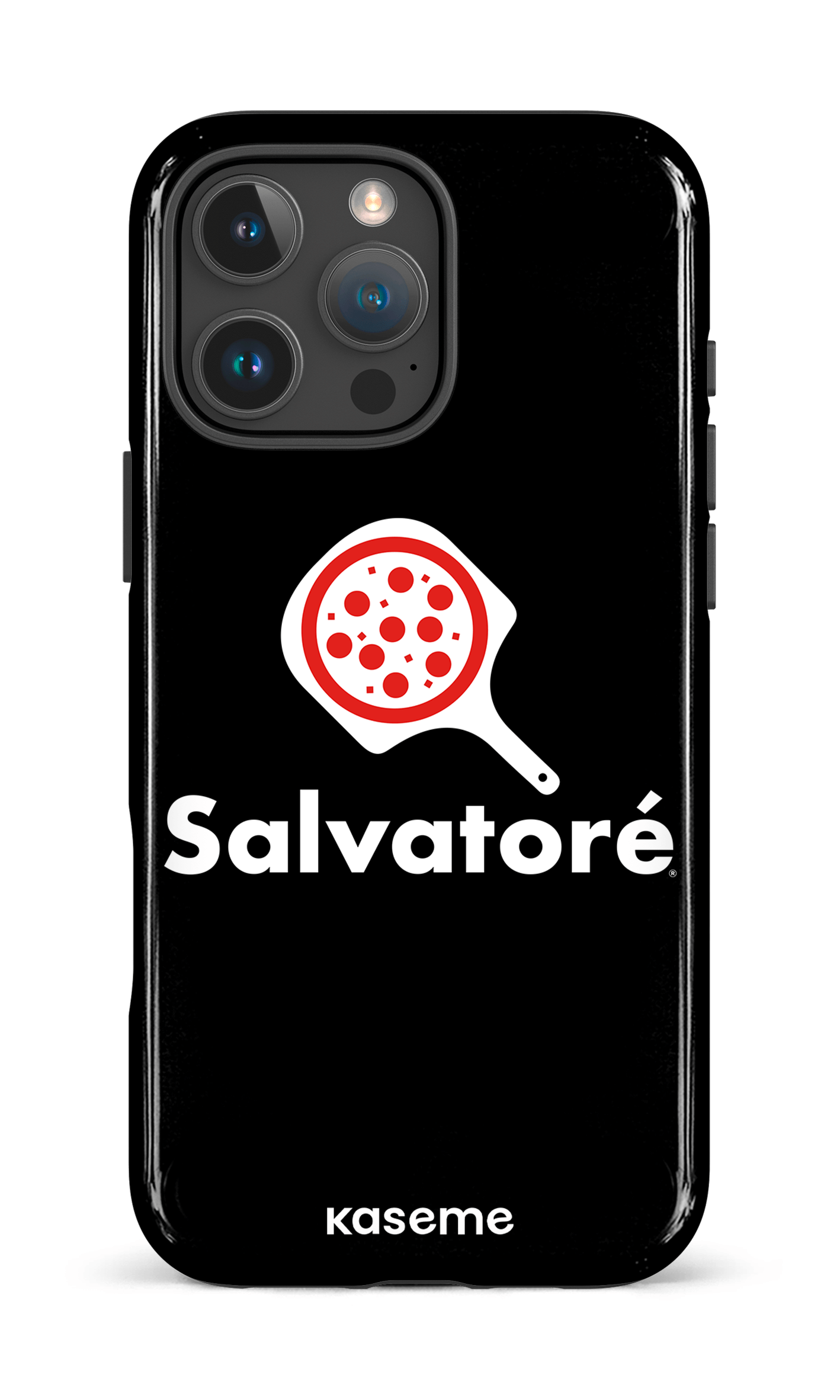 iPhone 16 Pro Max Impact Case Salvatoré Noir -