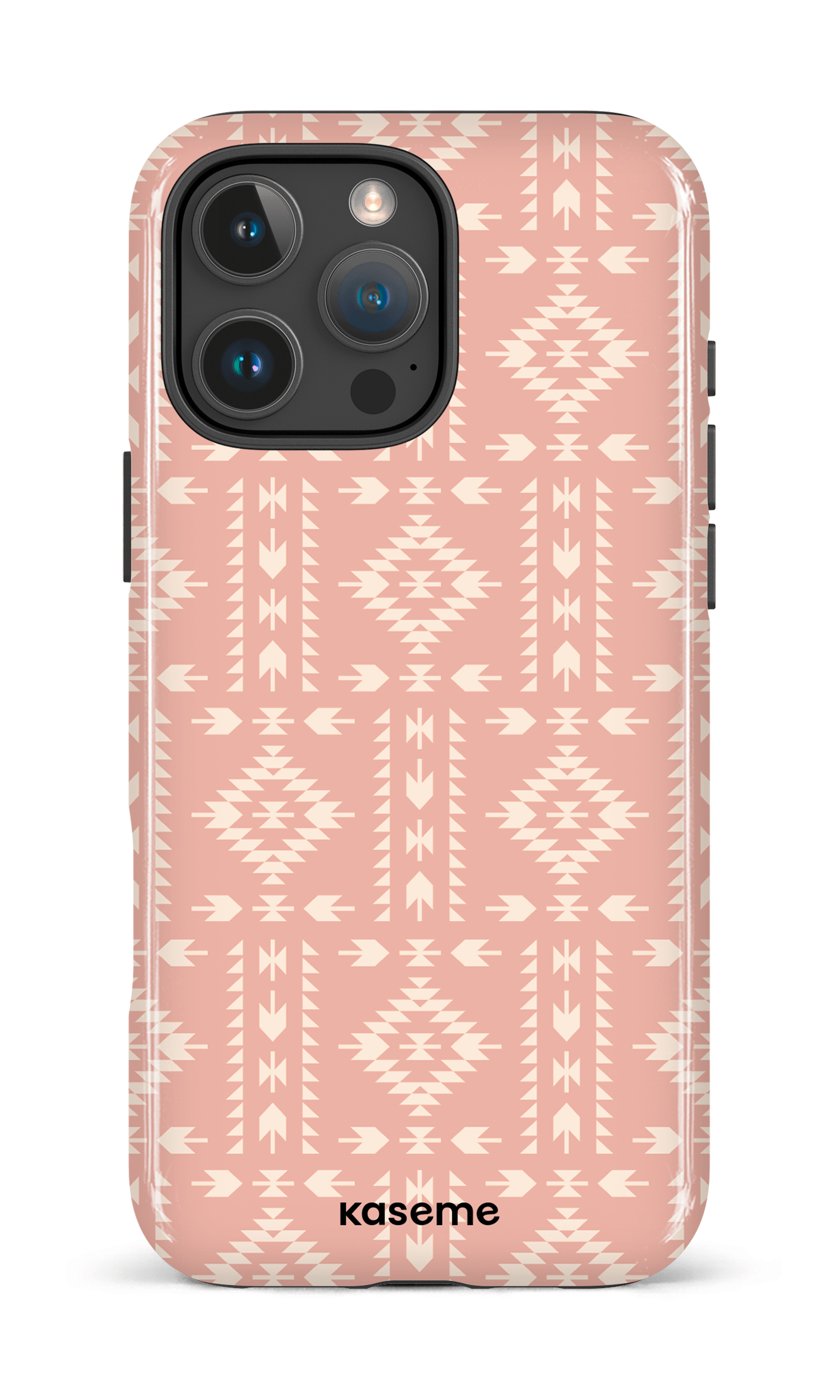 iPhone 16 Pro Max Impact Case Scandinavian Dusty Pink -