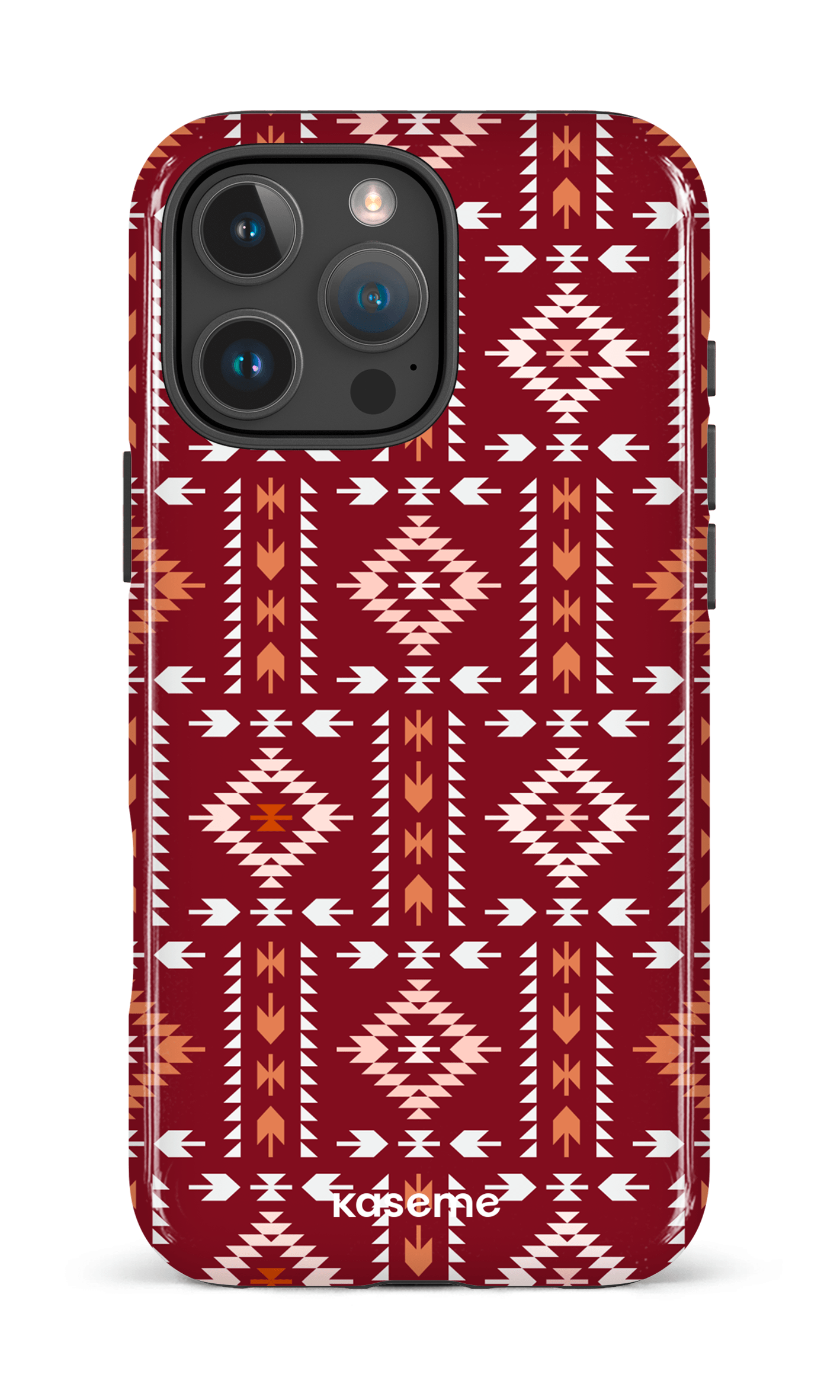 iPhone 16 Pro Max Impact Case Scandinavian red -