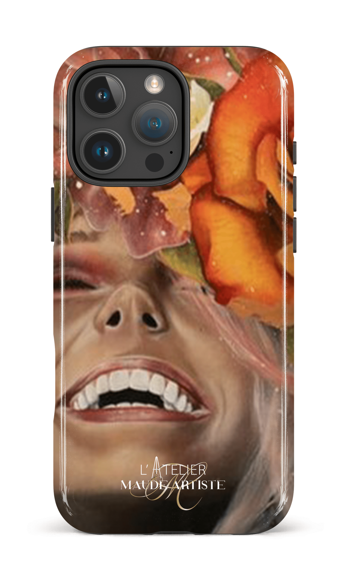 iPhone 16 Pro Max Impact Case Smiley by Maude -