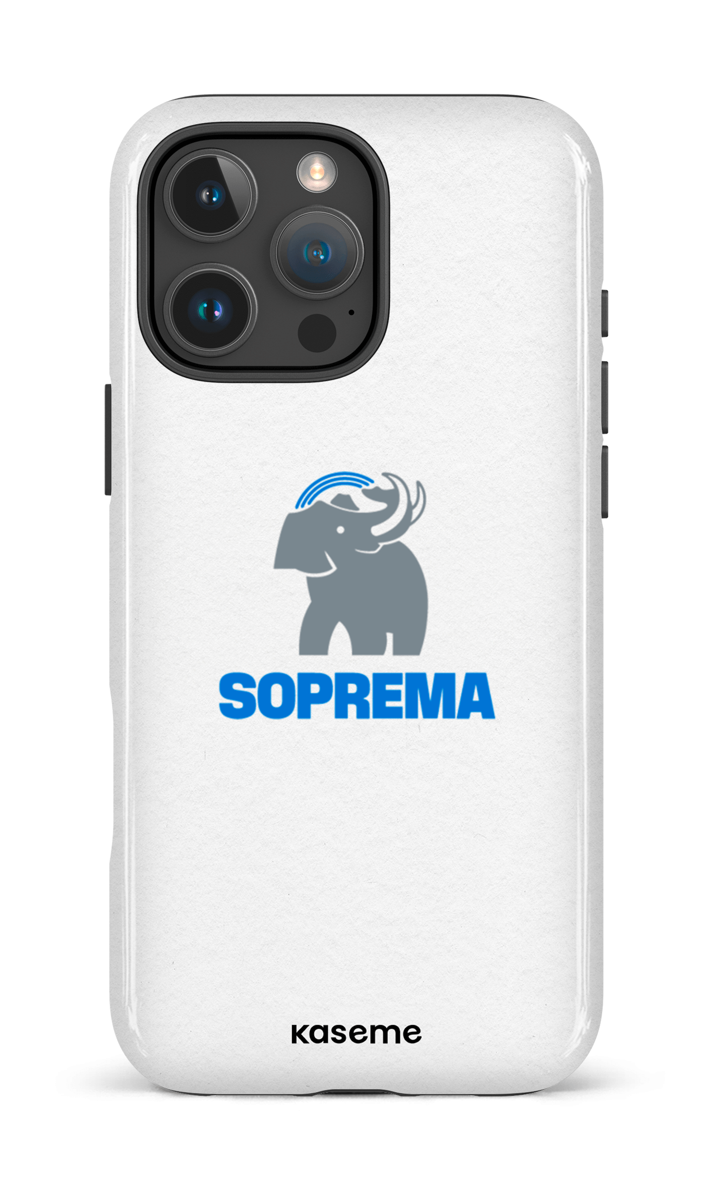 iPhone 16 Pro Max Impact Case Soprema Blanc -