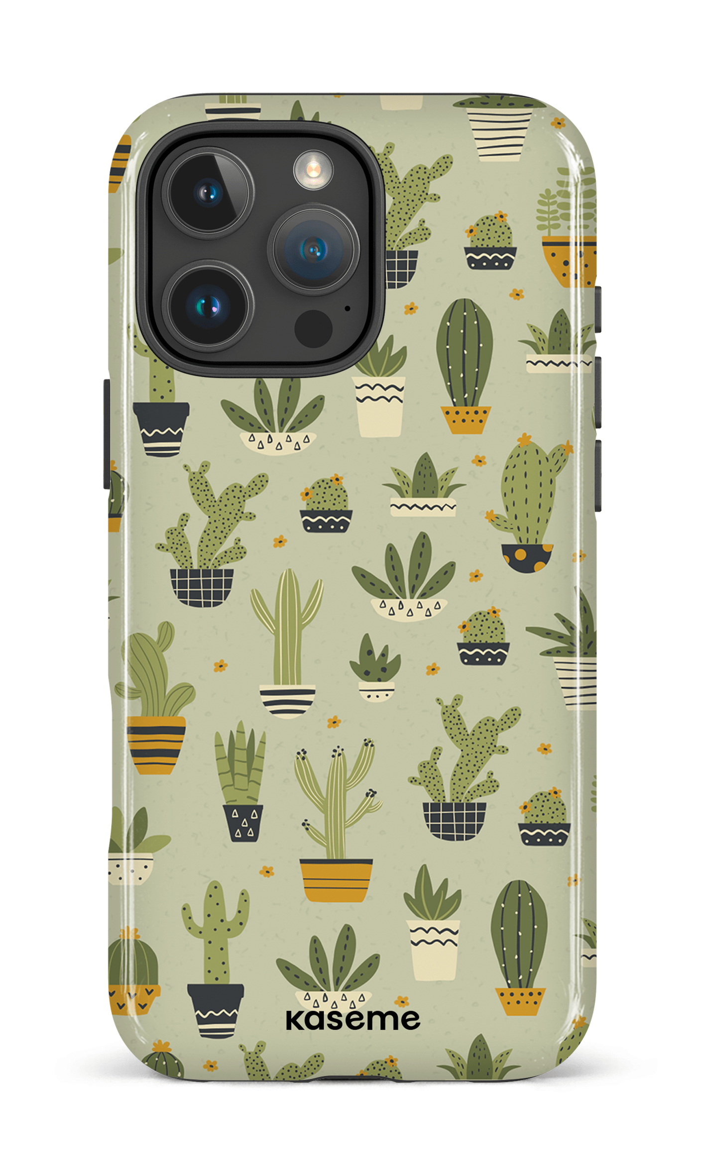 iPhone 16 Pro Max Impact Case Spicy green -