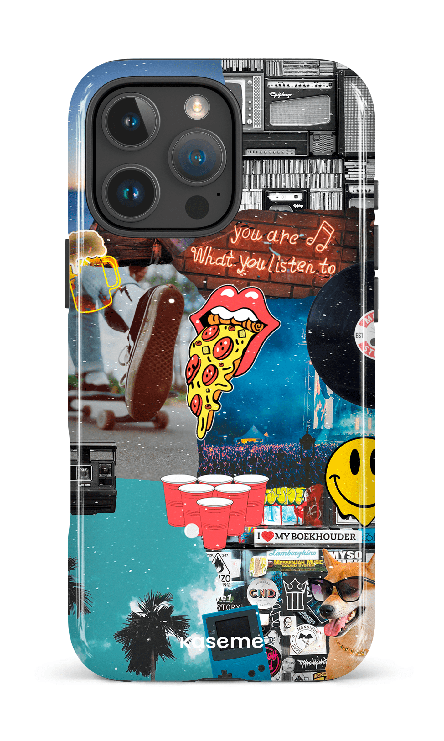 iPhone 16 Pro Max Impact Case Stormy -