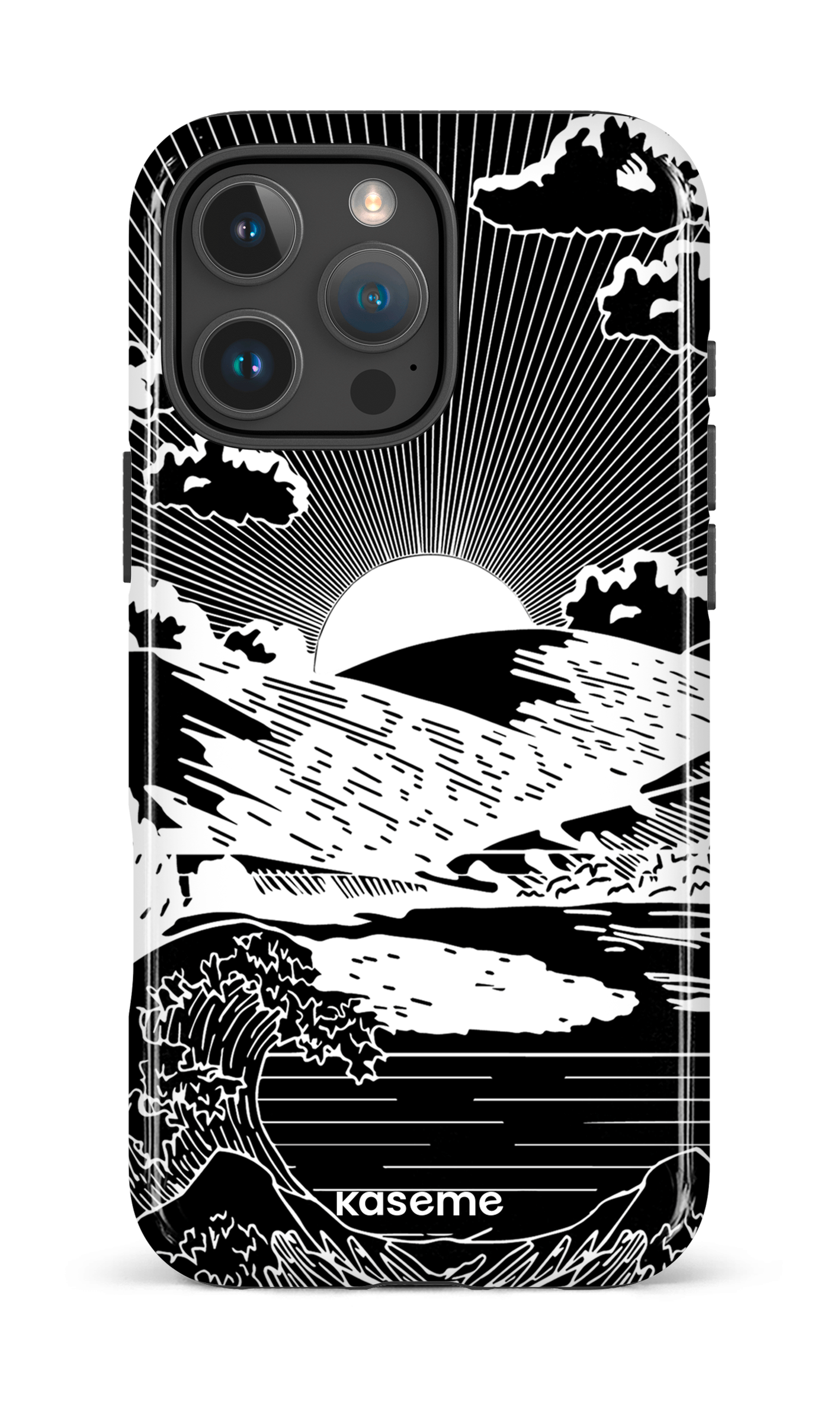 iPhone 16 Pro Max Impact Case Sunbath black -