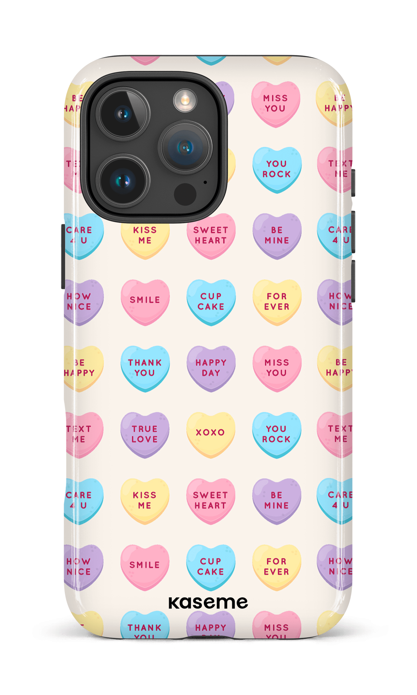 iPhone 16 Pro Max Impact Case Sweet Kisses -