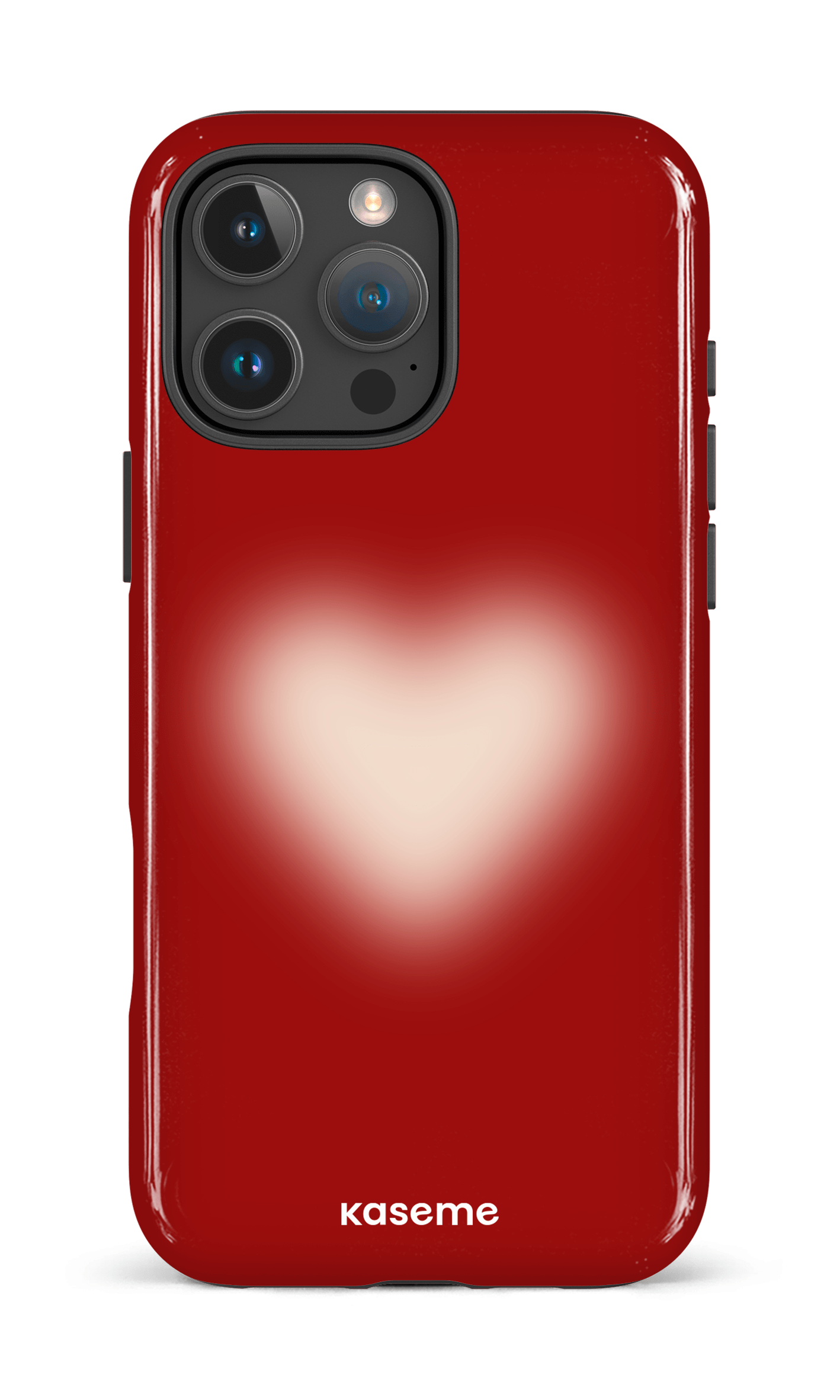 iPhone 16 Pro Max Impact Case Sweetheart Red -