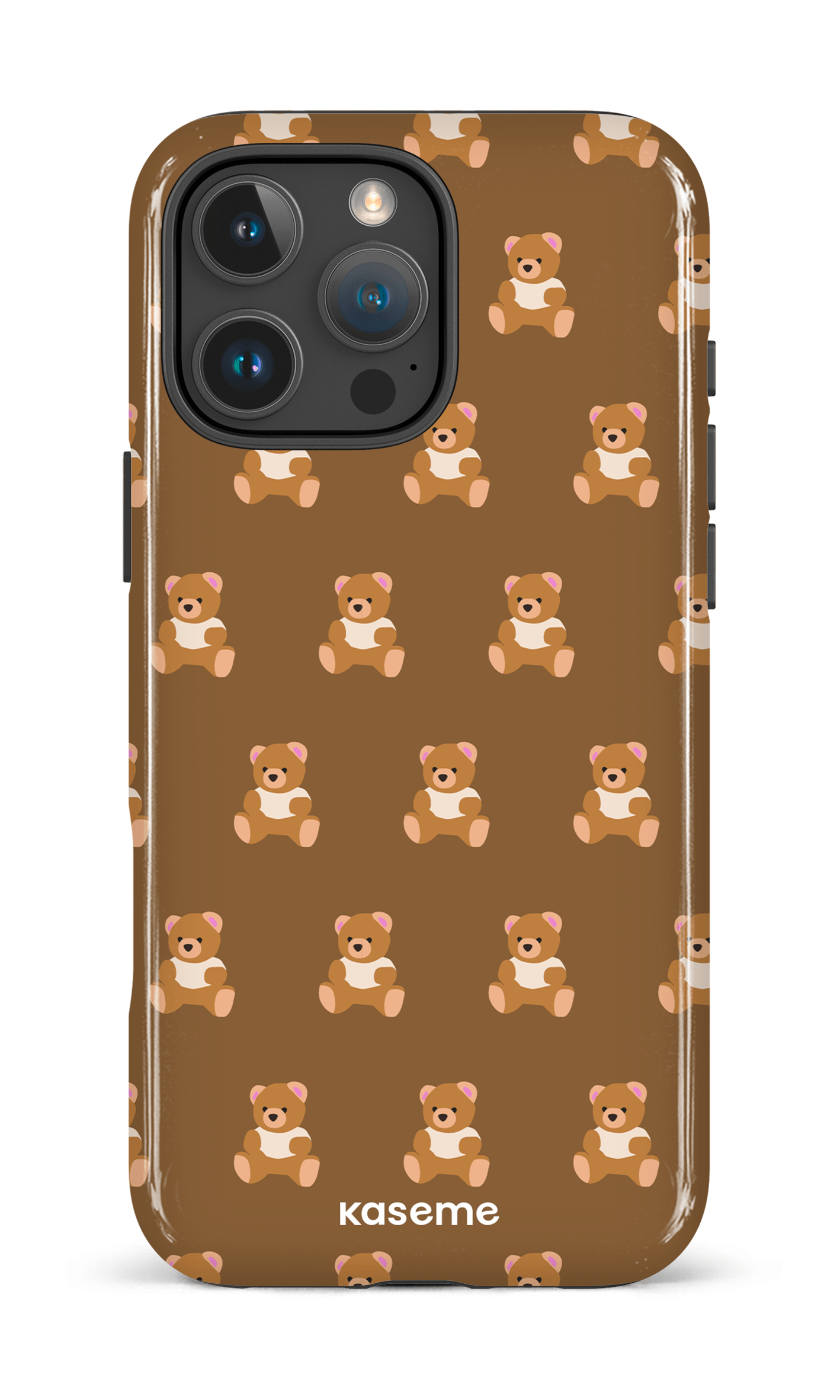 iPhone 16 Pro Max Impact Case Teddy Brown -